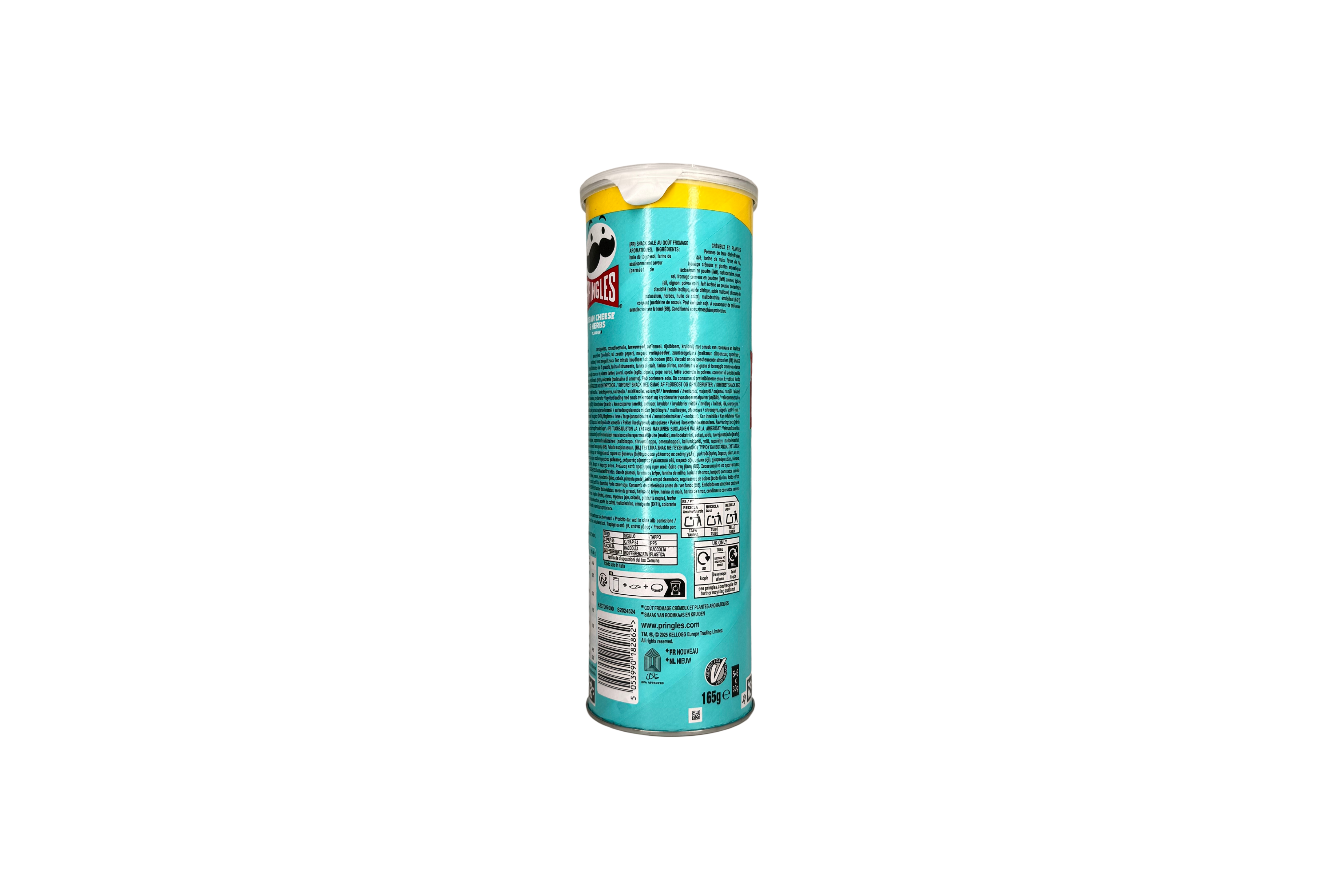 Pringles Cream Cheese & Herbs, VPE: 165g, VKE: 19x165g