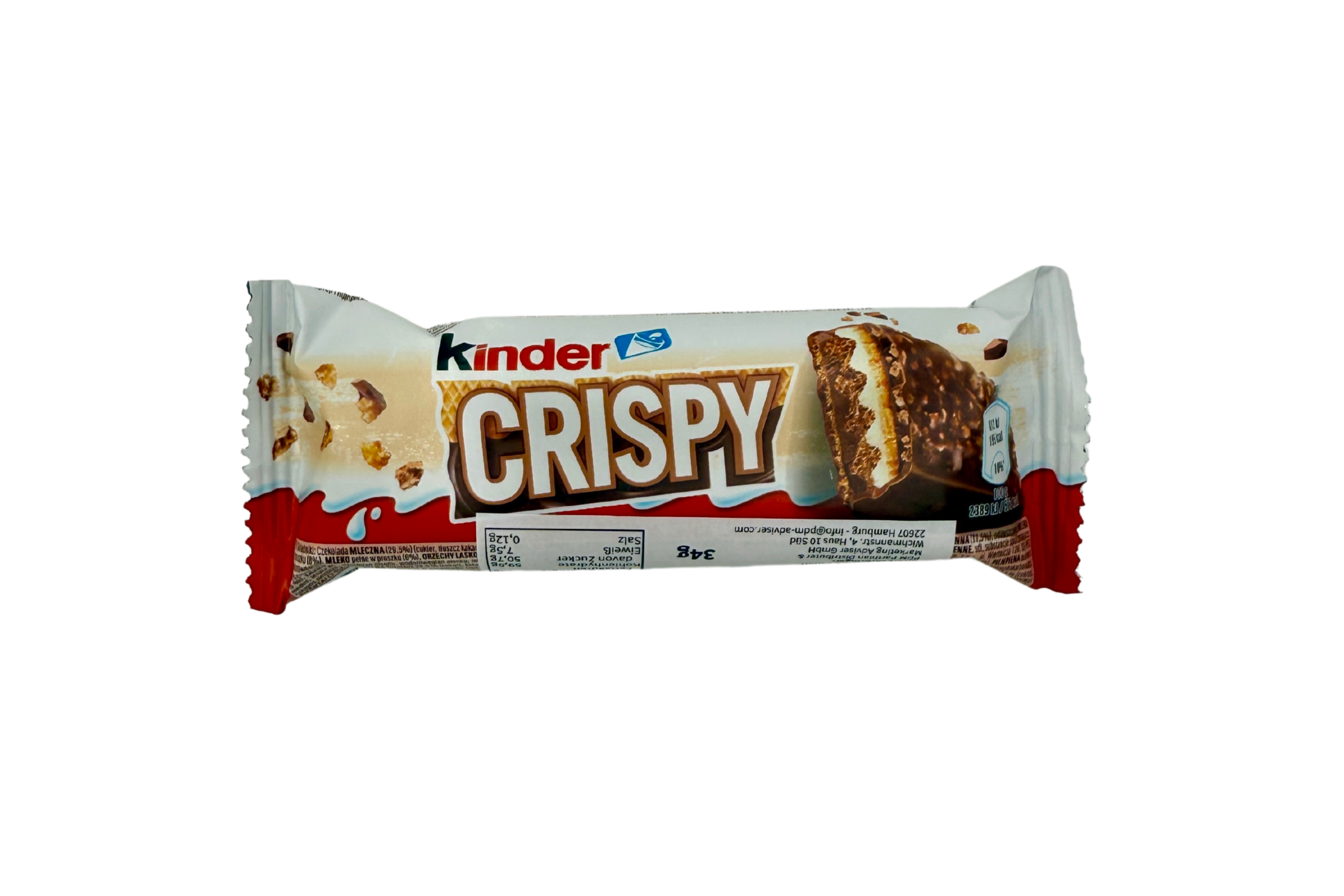 Kinder Crispy Riegel, VPE: 34g, VKE: 14x34g