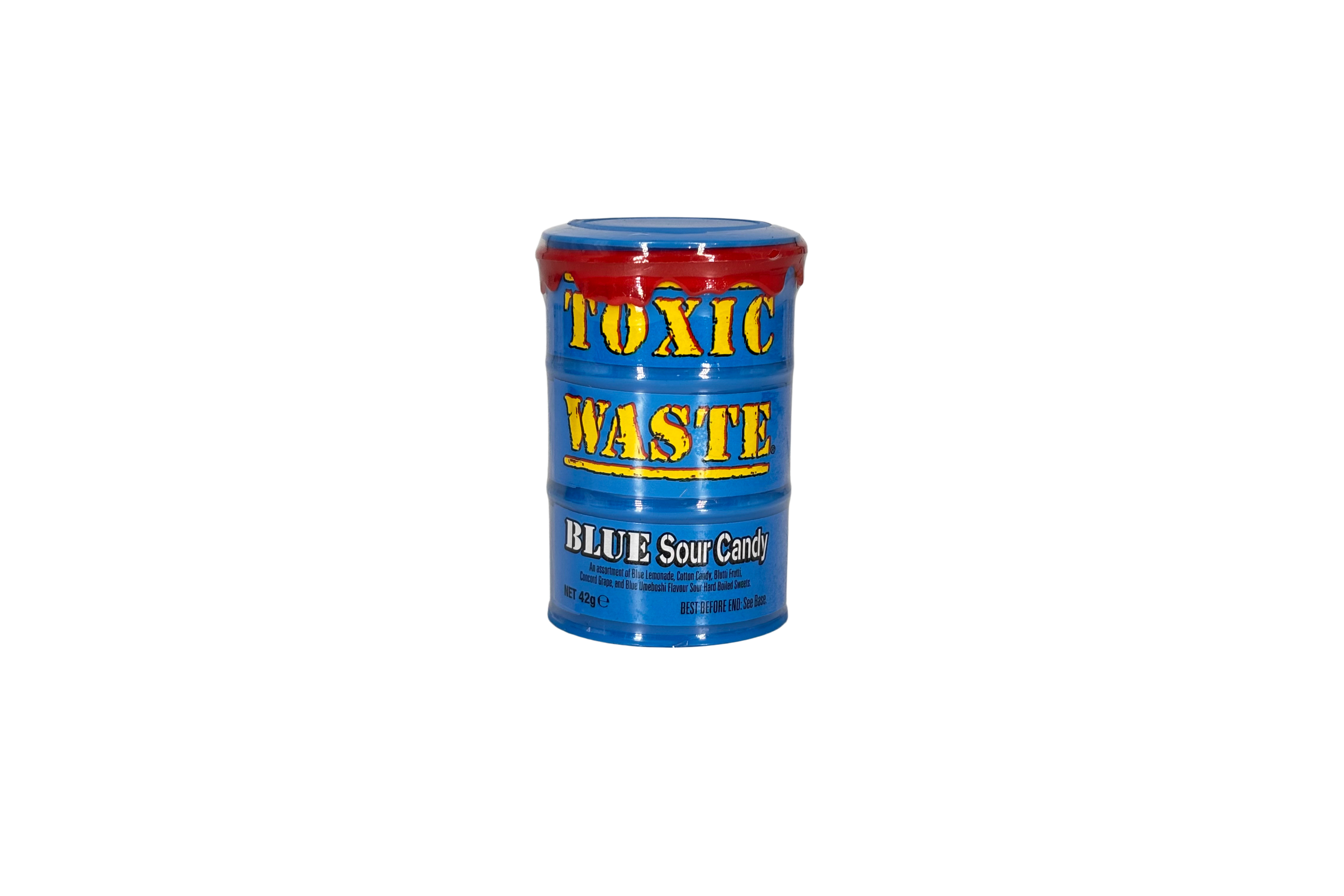 Toxic Waste Drum Blue Sour Candy, VPE: 42g, VKE: 12x42g