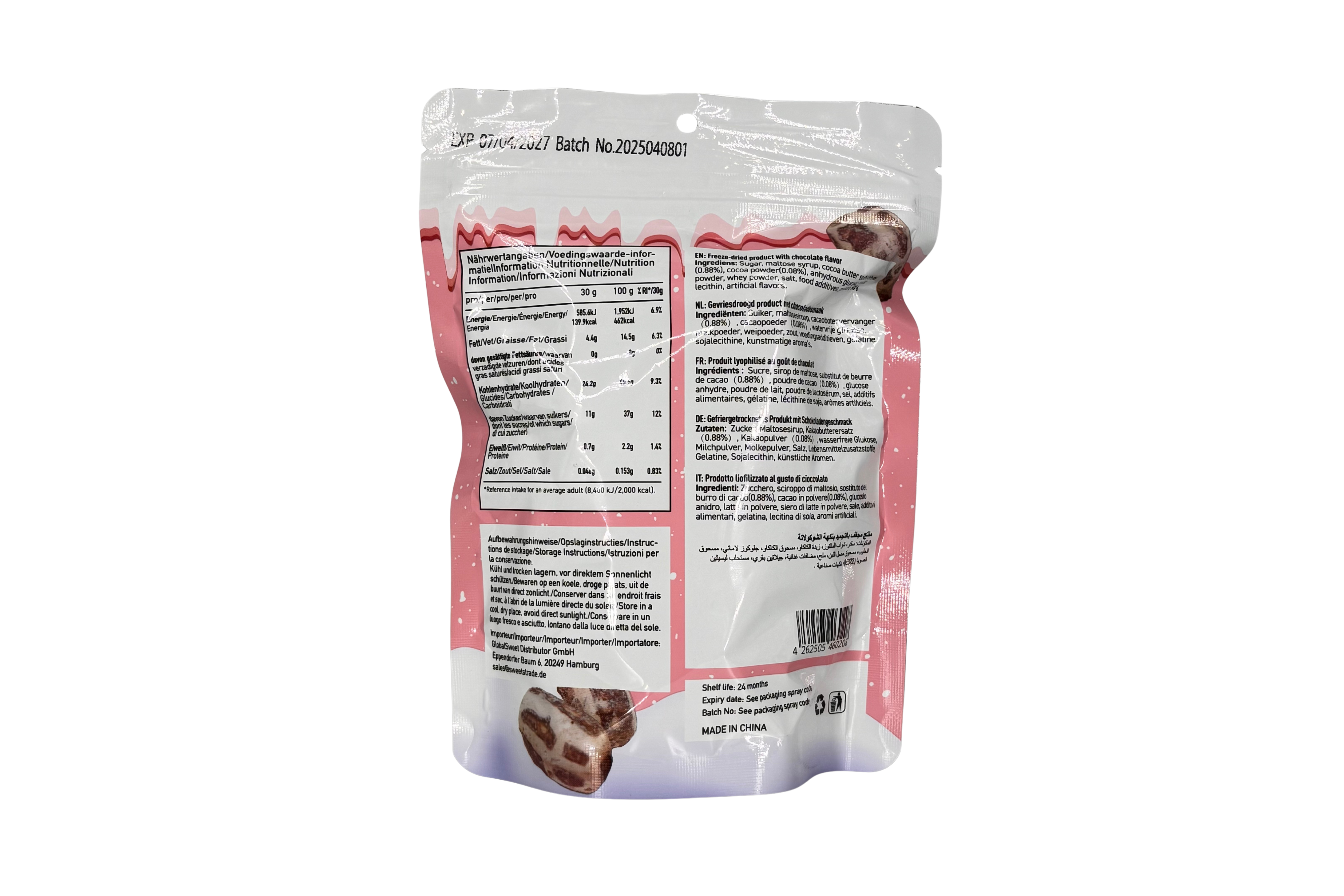 Chaos Candy Freezes Crunchy Snickers, VPE: 50g, VKE: 24x50g