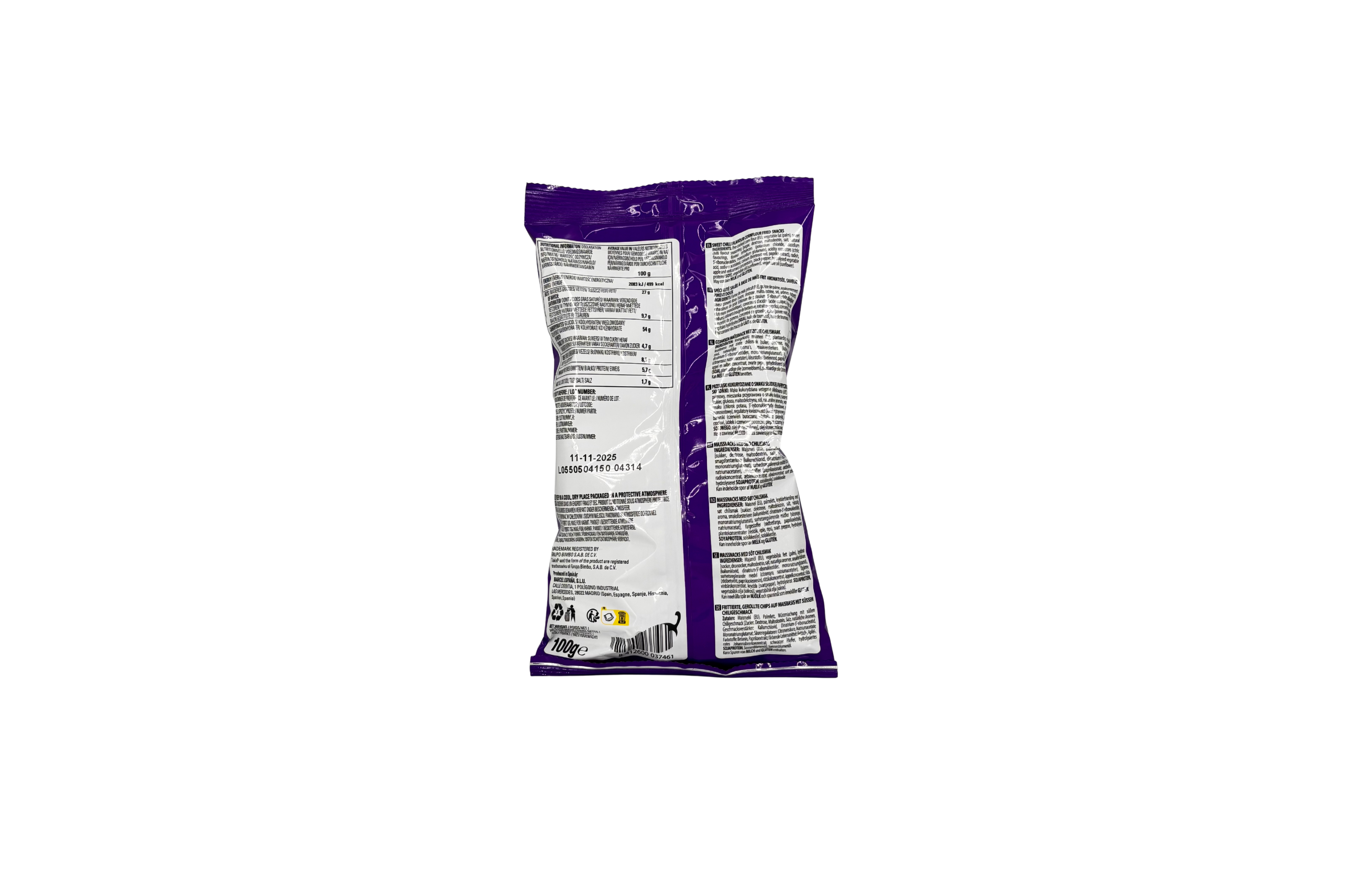 Takis Dragon Sweet Chilli, VPE: 100g, VKE: 18x100g