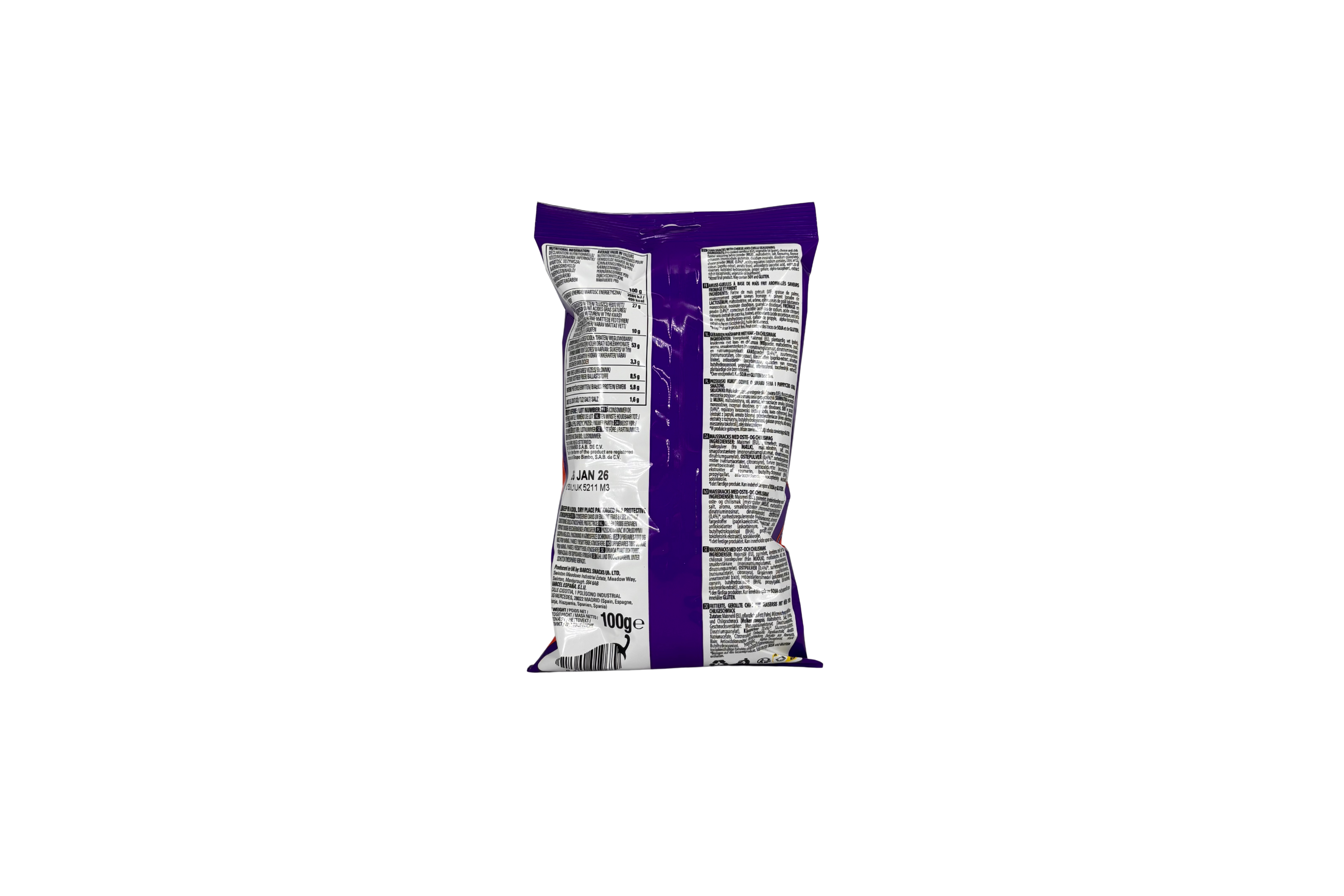 Takis Queso Volcano, VPE: 100g, VKE: 18x100g