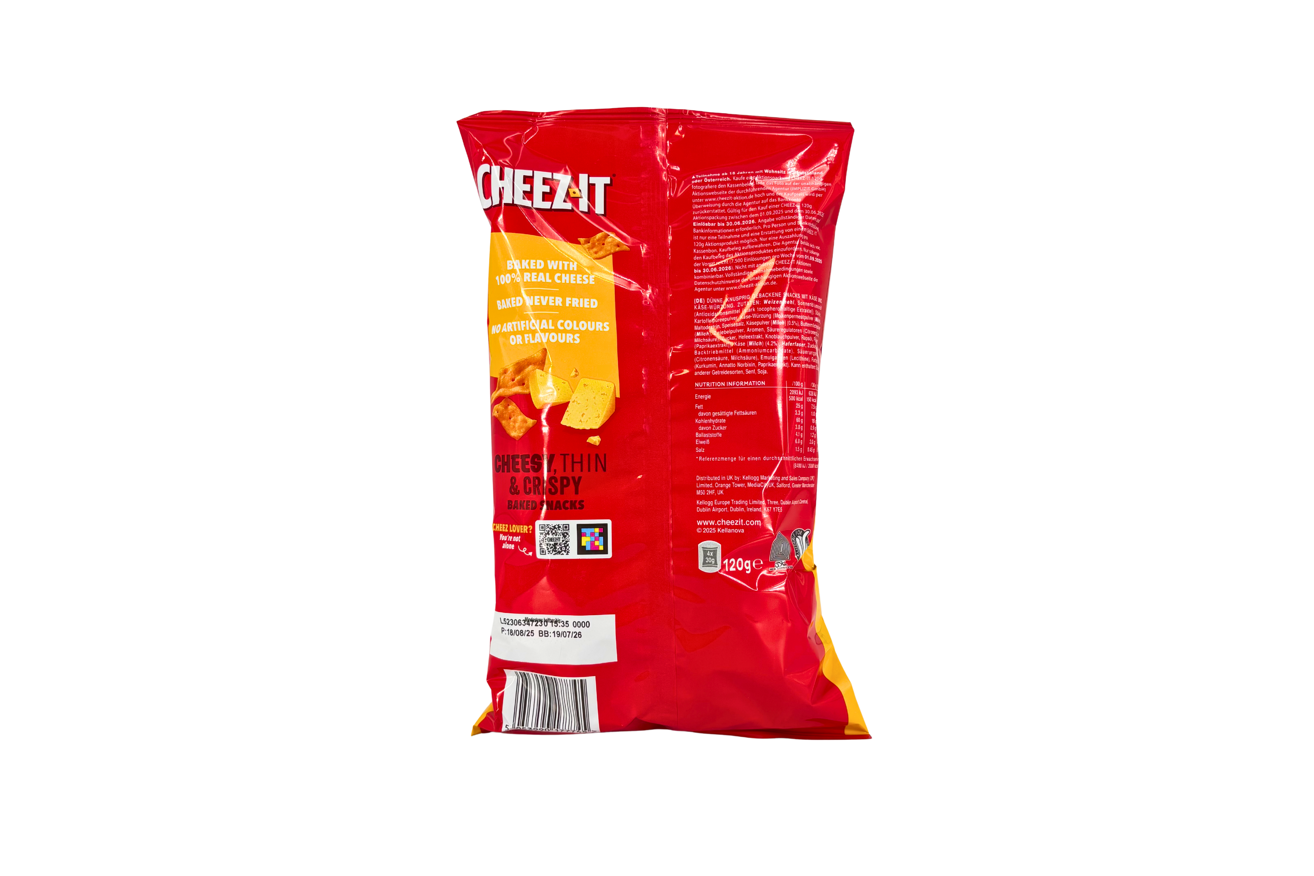 Cheez It Double Cheese, VPE: 120g, VKE: 14x120g