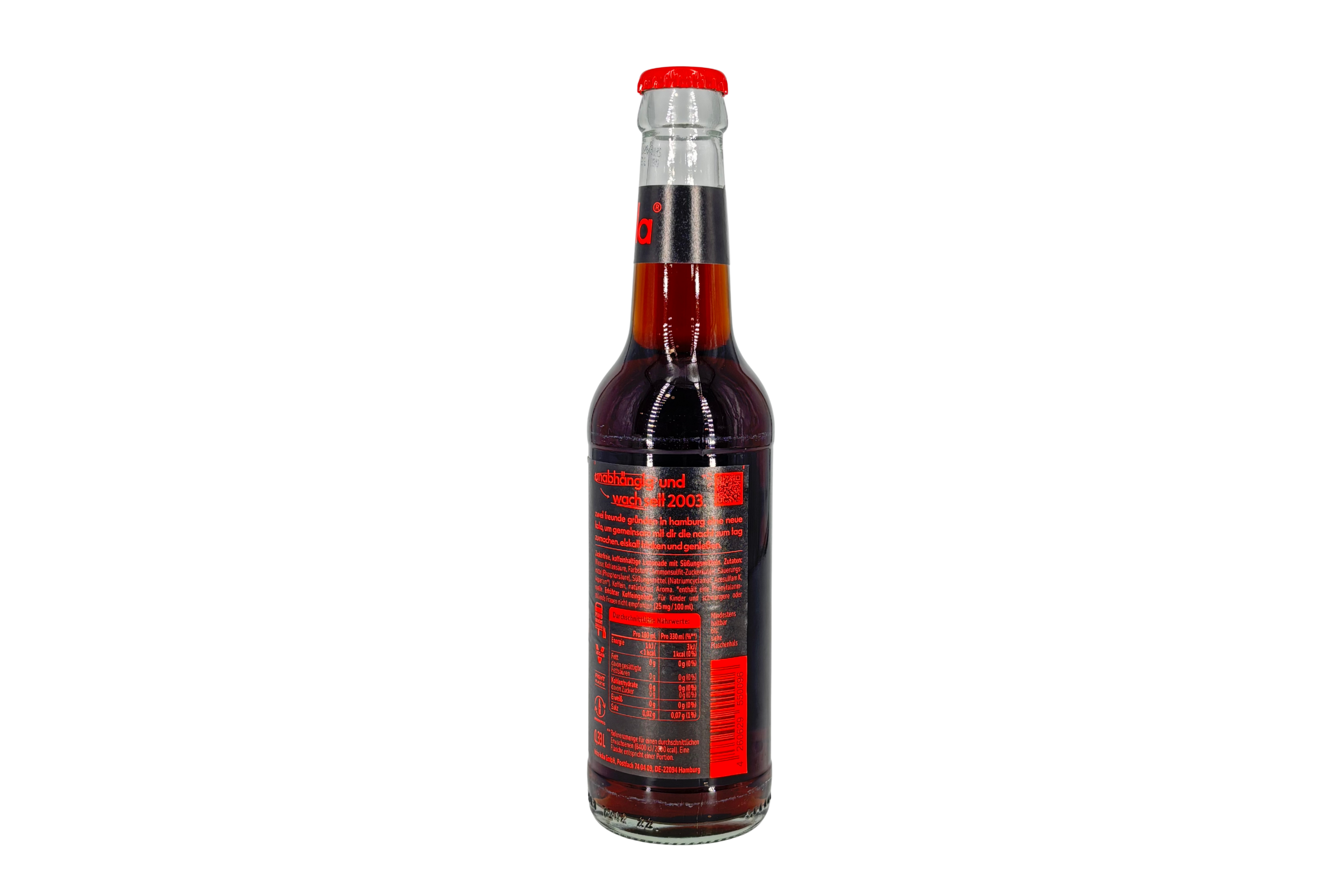 fritz-kola Fritz super zero, VPE: 330ml, VKE: 24x330ml