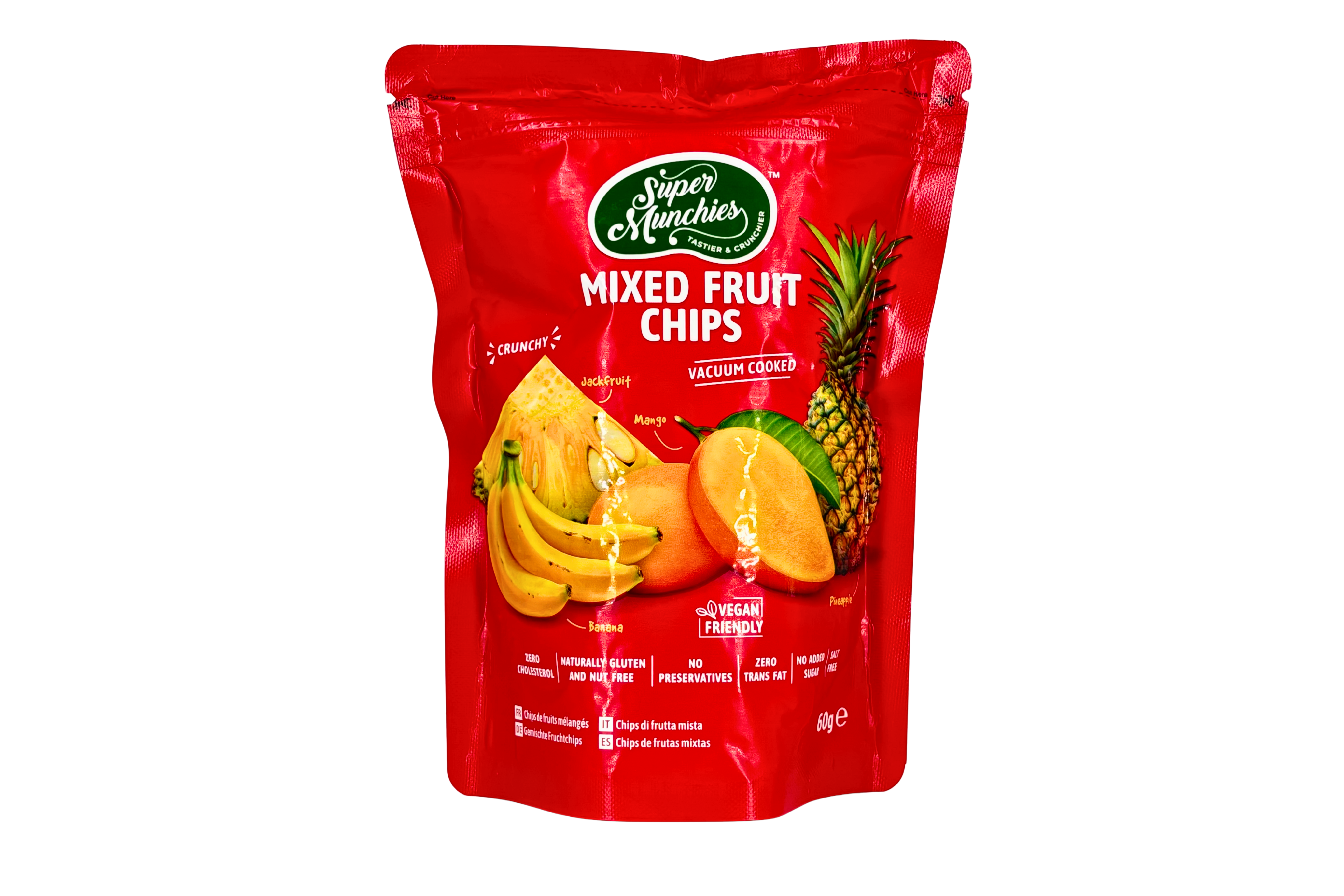 Super Munchies Mixed Fruit Chips, VPE: 60g, VKE: 30x60g