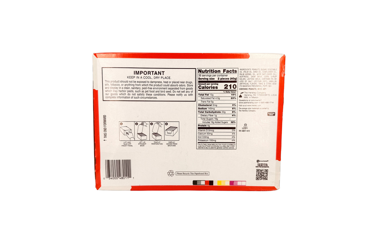 Reese's White Cup King Size, 4 White Créme & Peanut Butter Cups, VPE: 79g, VKE: 18x79g