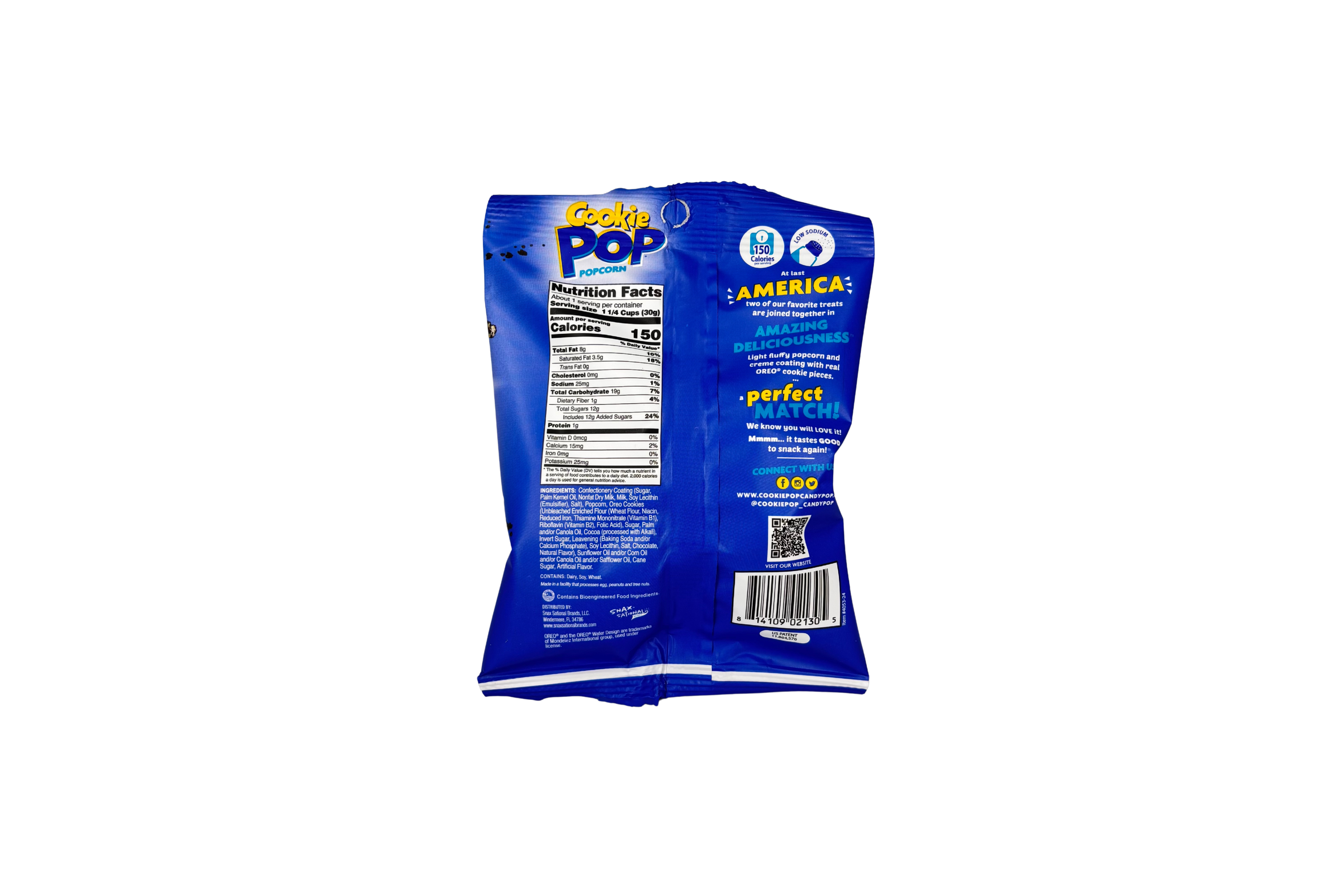 Snack Pop Oreo, VPE: 28g, VKE: 8x28g