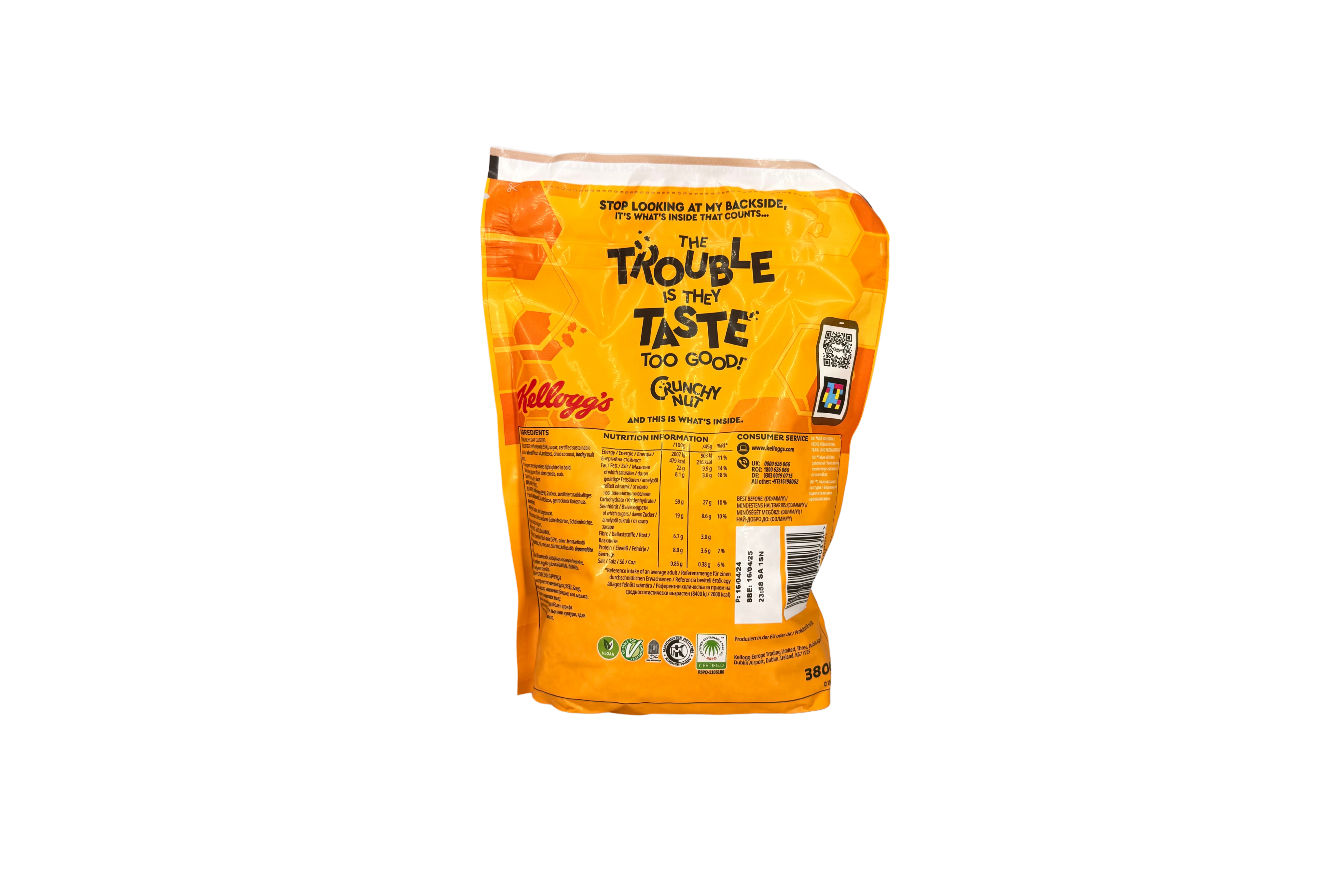 Kellogg's Crunchy Nut Granola Classic, VPE: 380g, VKE: 8x380g