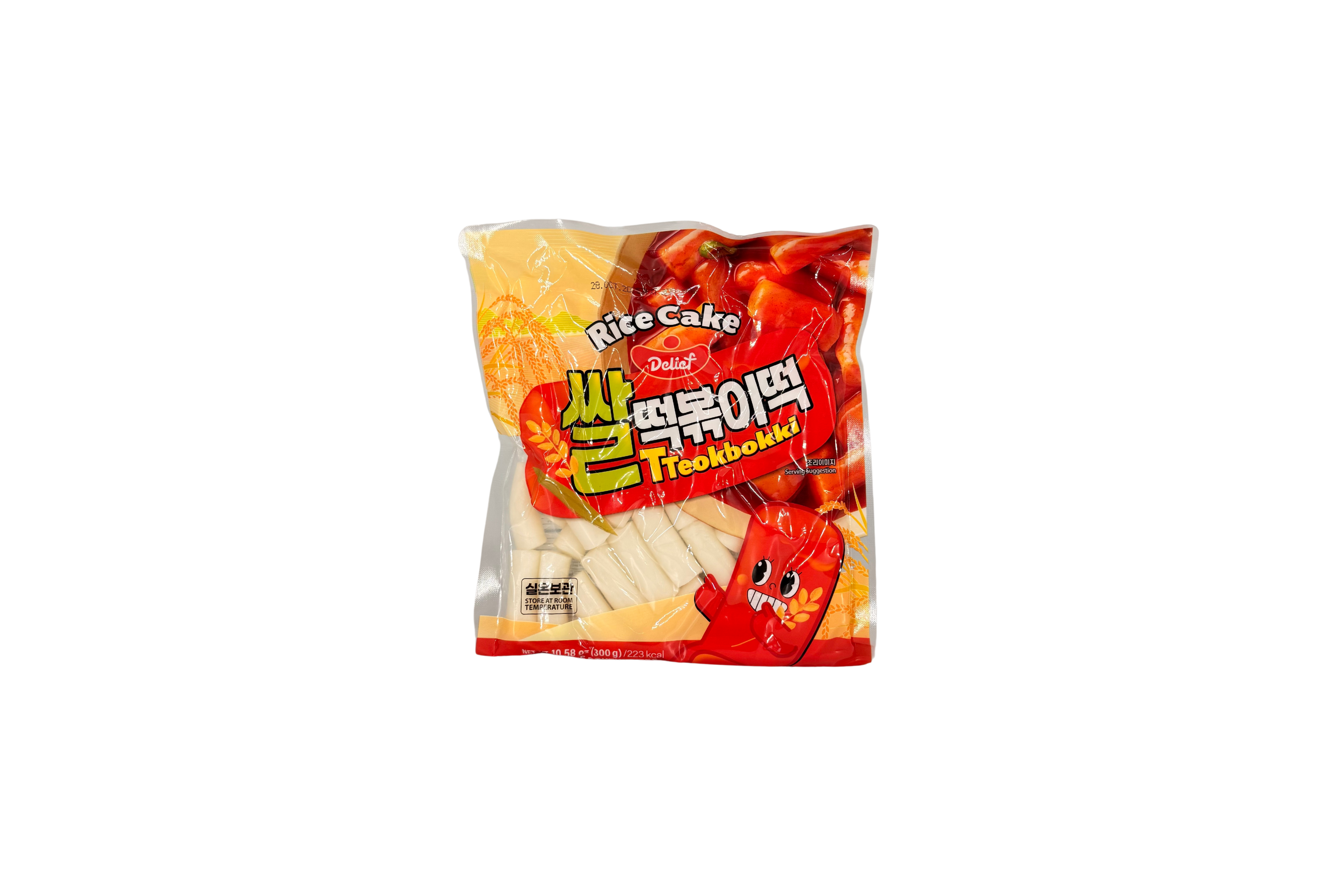 Delief Tteokbokki Reiskuchen, VPE: 300g, VKE: 10x300g