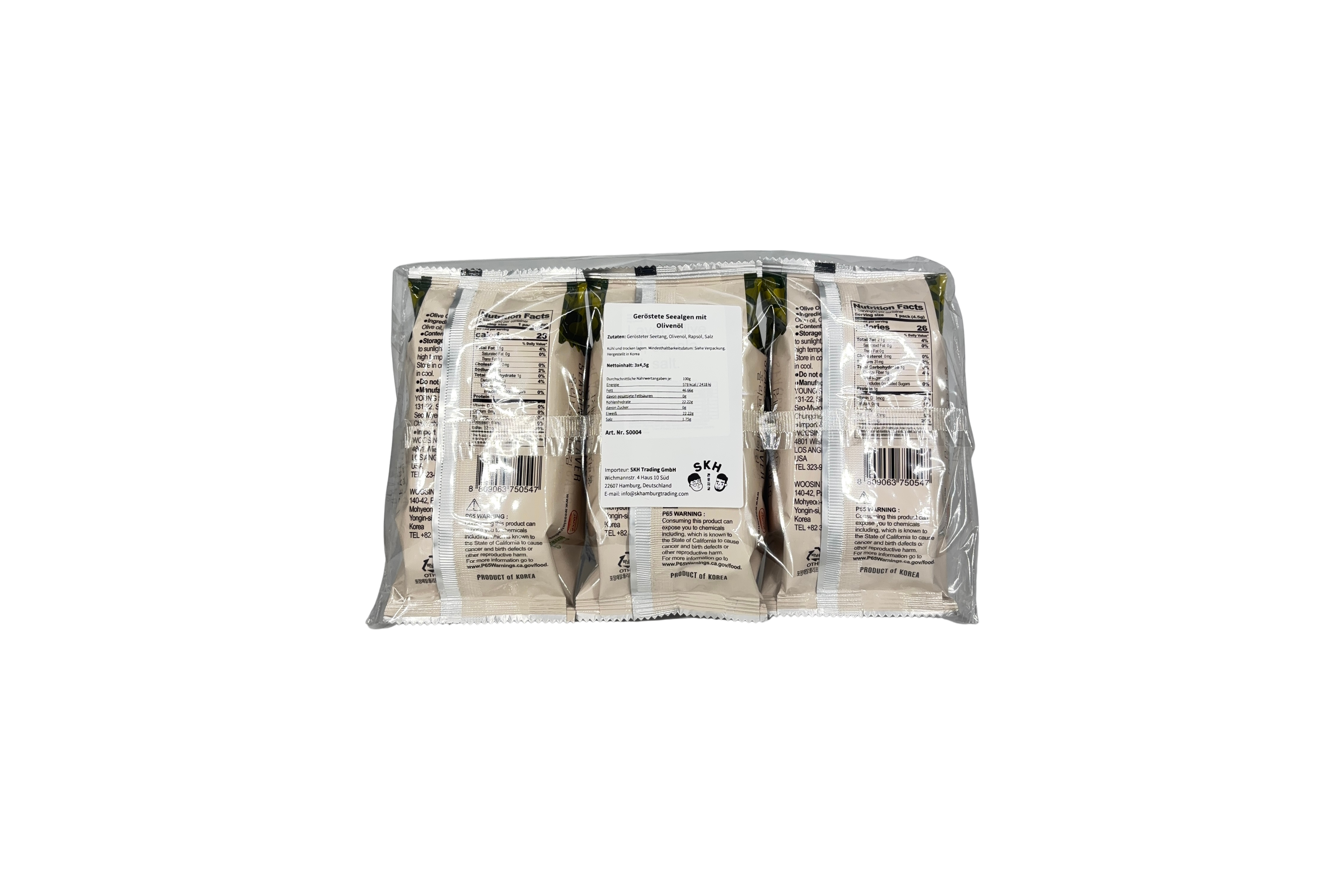 Delief Olive oil seasoned Seaweed, VPE: 3x4,5g, VKE: 12x(3x4,5g)