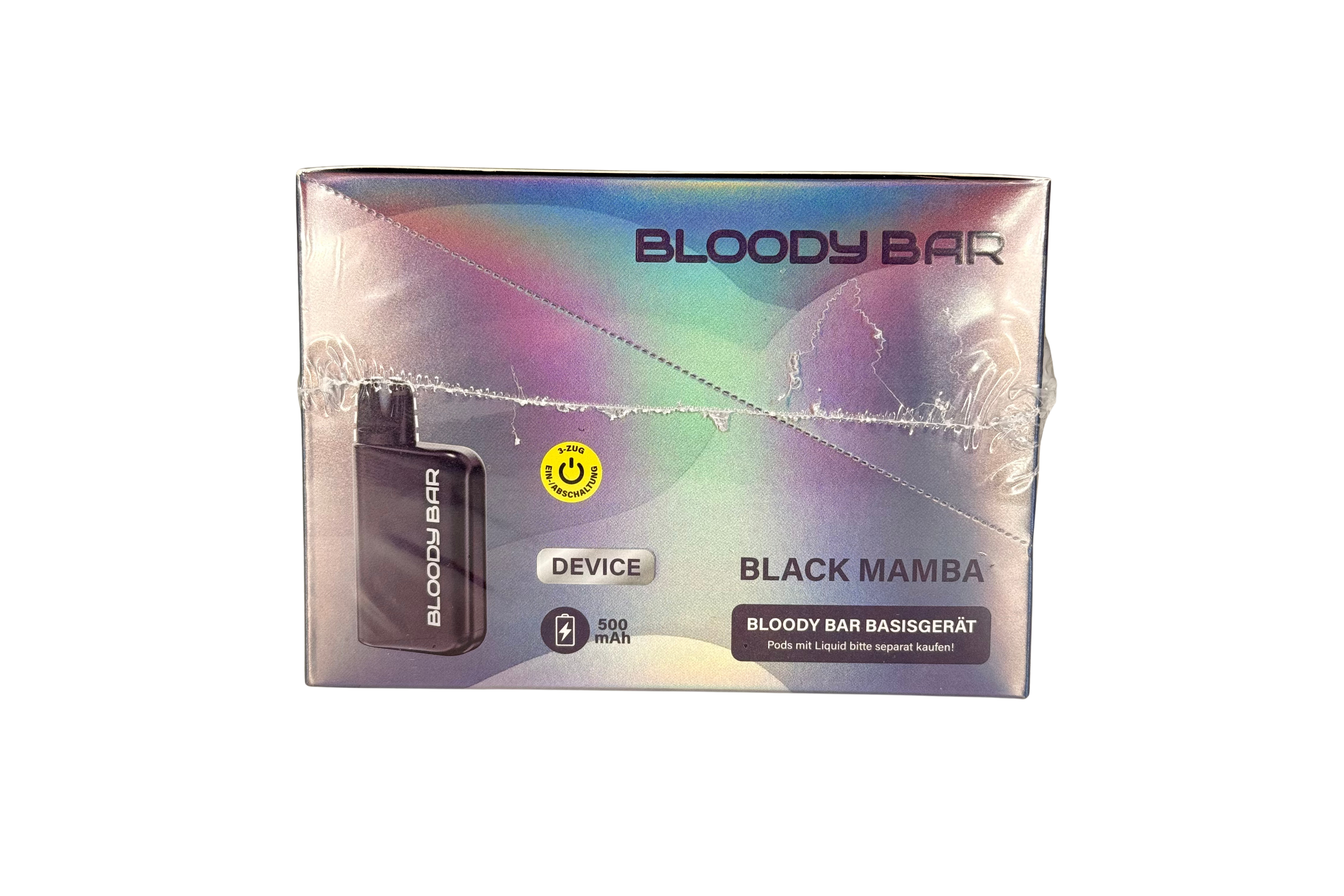 Bloody Bar Basisgerät - Black Mamba - 500mAh