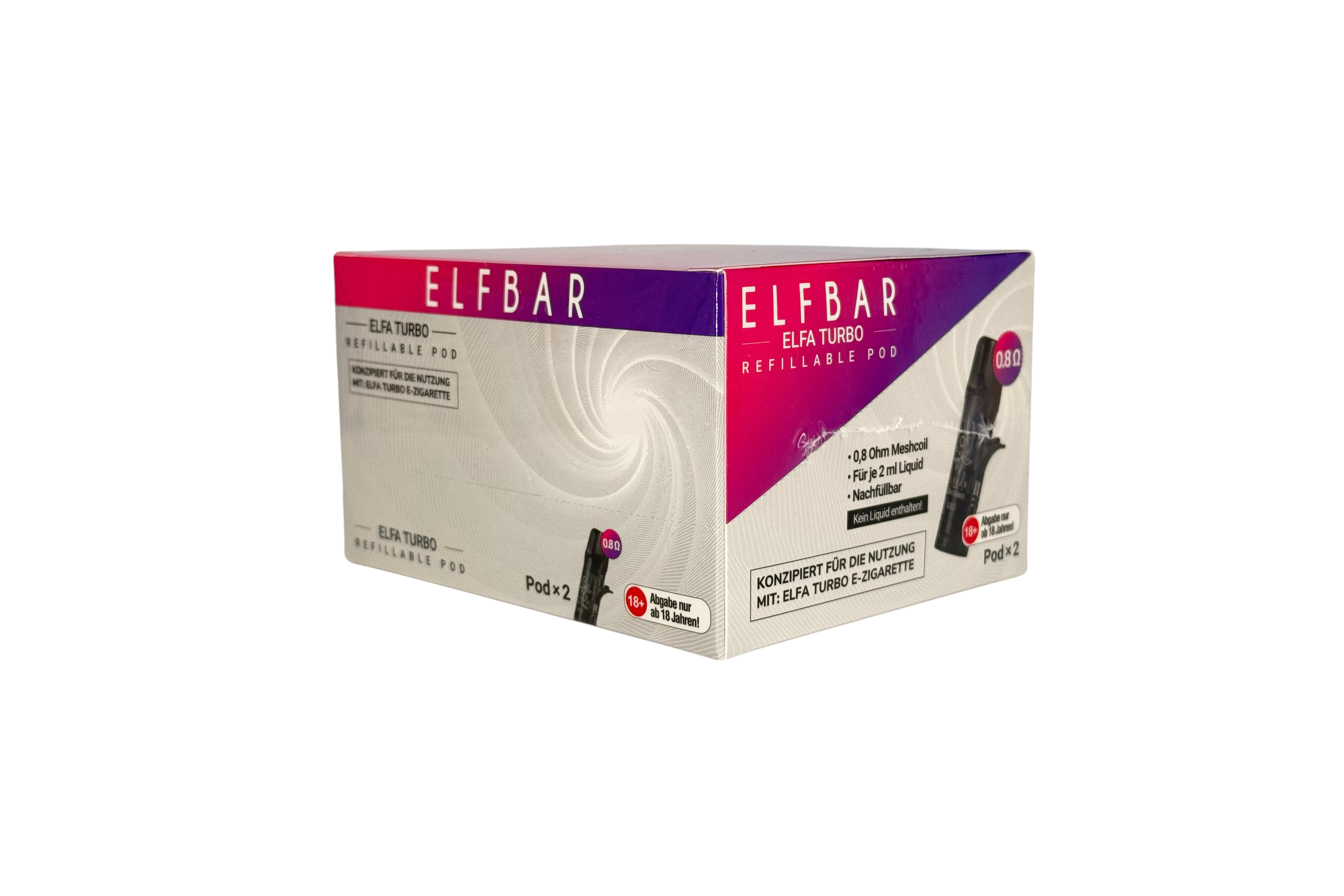 Elfbar ELFA Turbo Refill Pod, VPE: 2 Stk. / Box