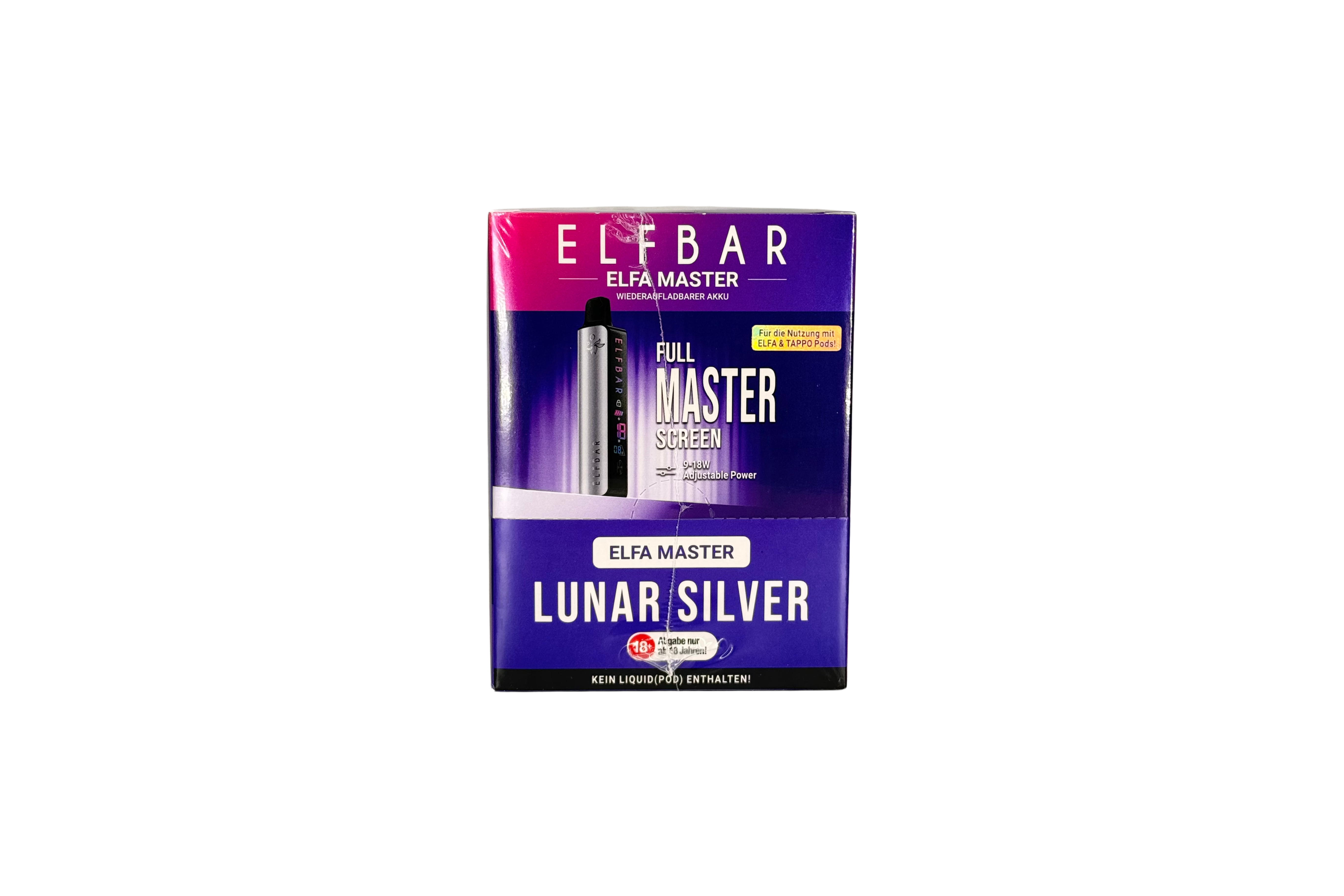 Elfbar ELFA Master Basisgerät Lunar Silver, VKE: 10x1 Stk.