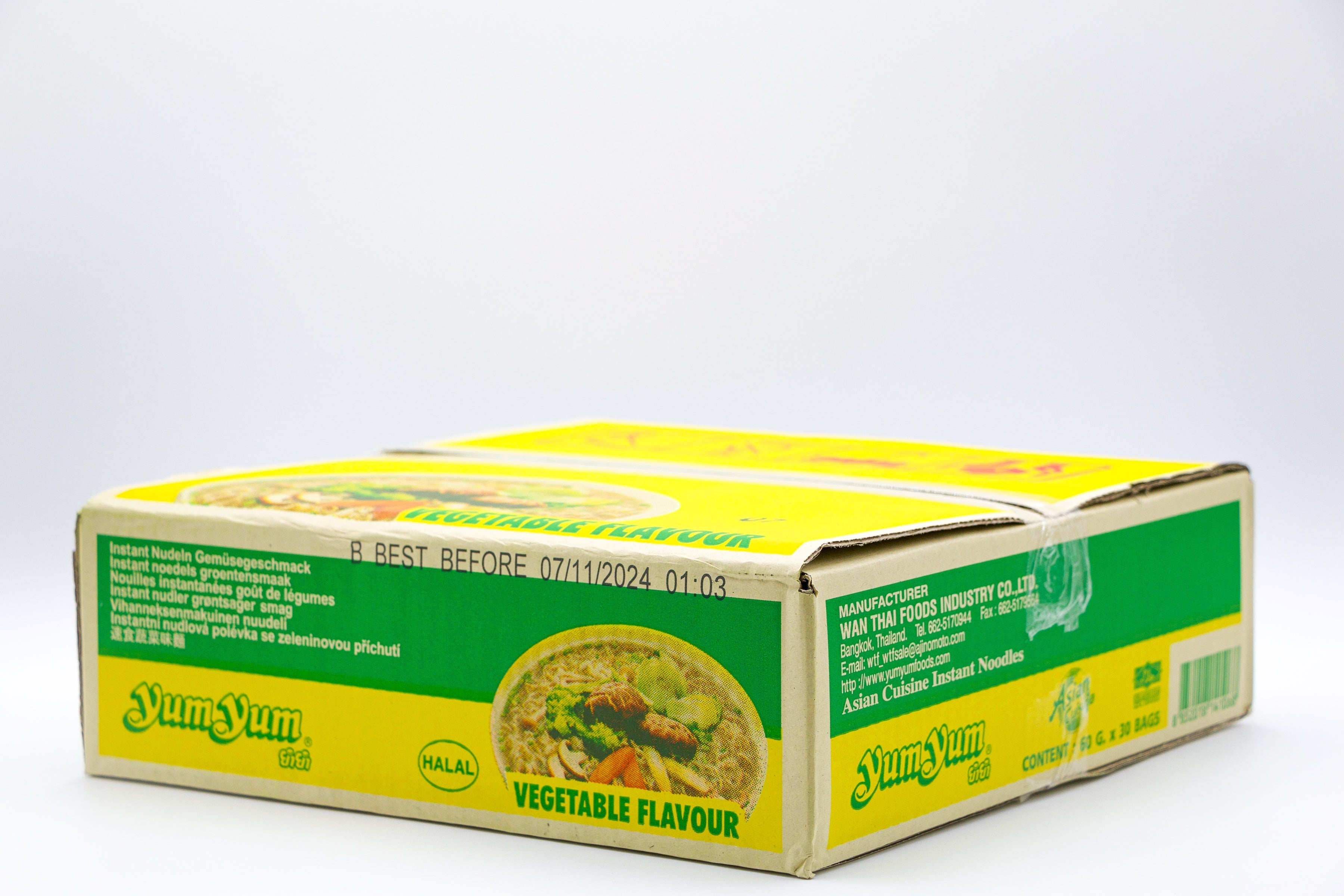 Yum Yum Instant Nudeln Gemüse, VPE: 60g, VKE: 30x60g