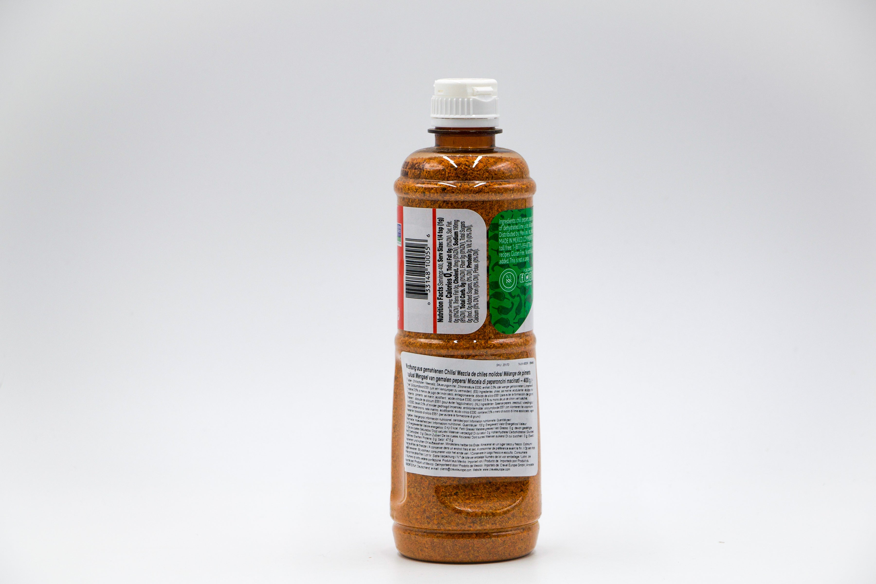 Tajin Clasico Seasoning, Gewürzmischung Chili-Limetten-Pulver, VPE: 400g, VKE: 12x400g