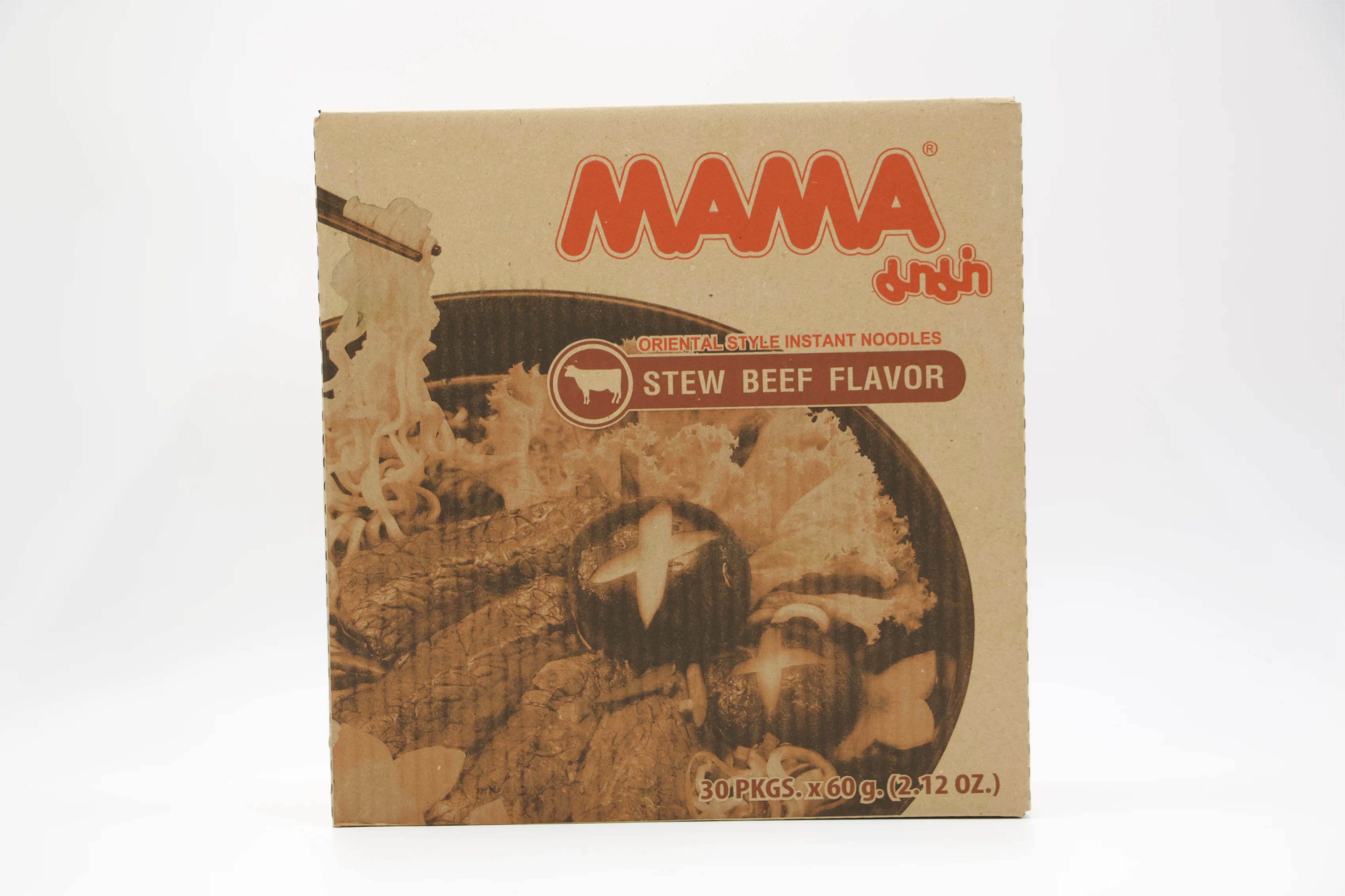 MAMA Instant Nudeln Rind, VPE: 1x60g