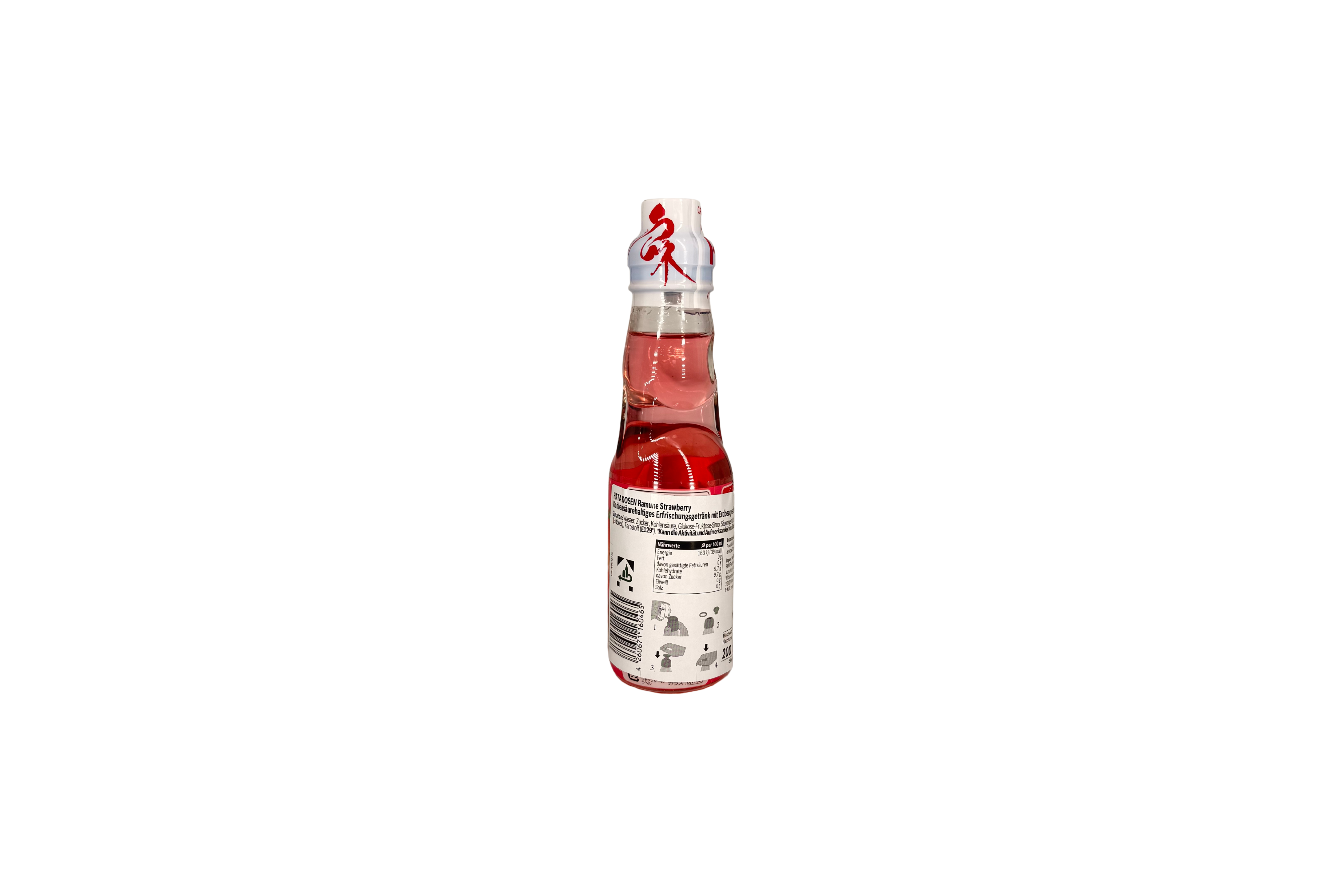 Hata Ramune Erdbeere, VPE: 200ml, VKE: 30x200ml