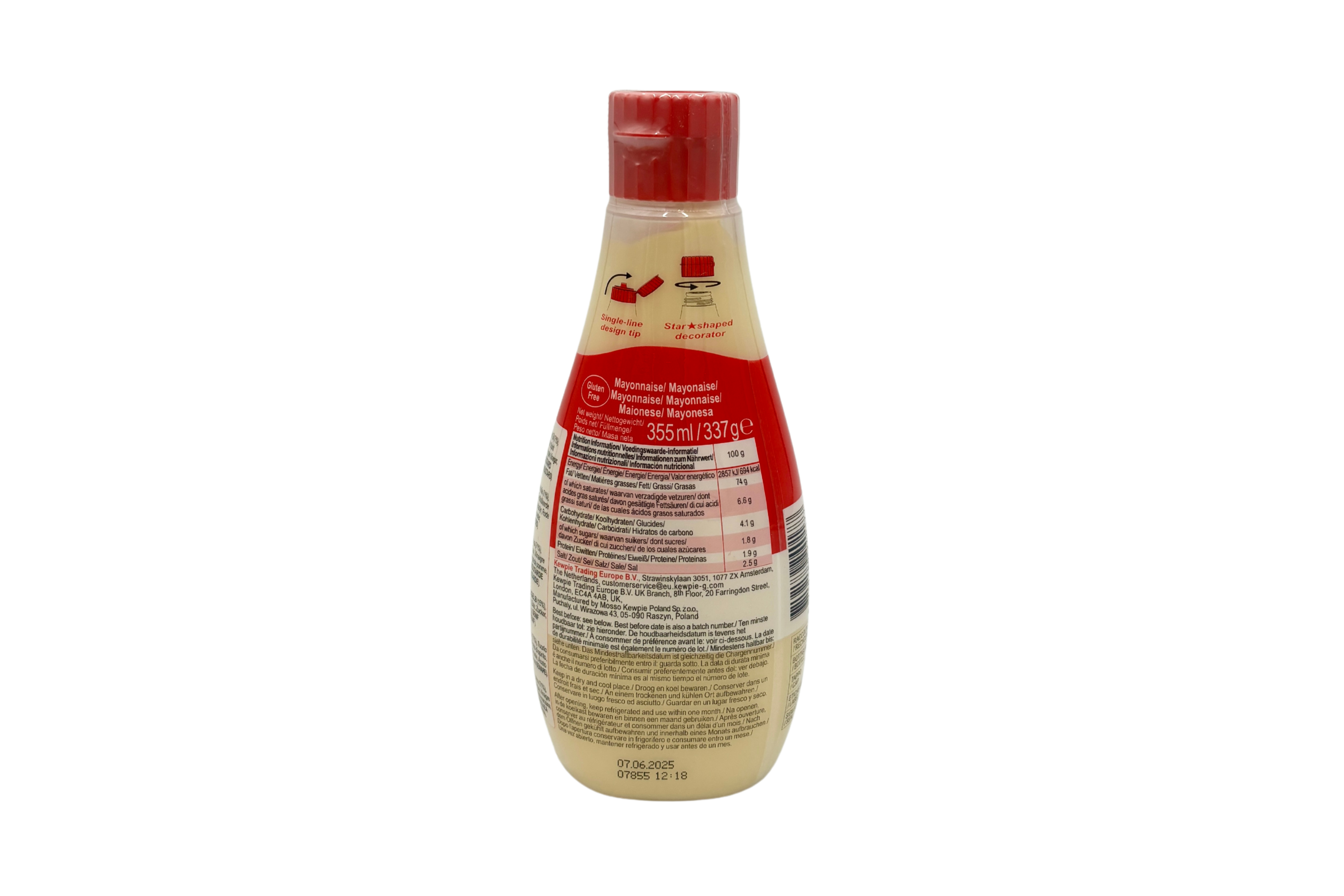 Kewpie Mayonnaise, VPE: 355ml, VKE: 6x355ml