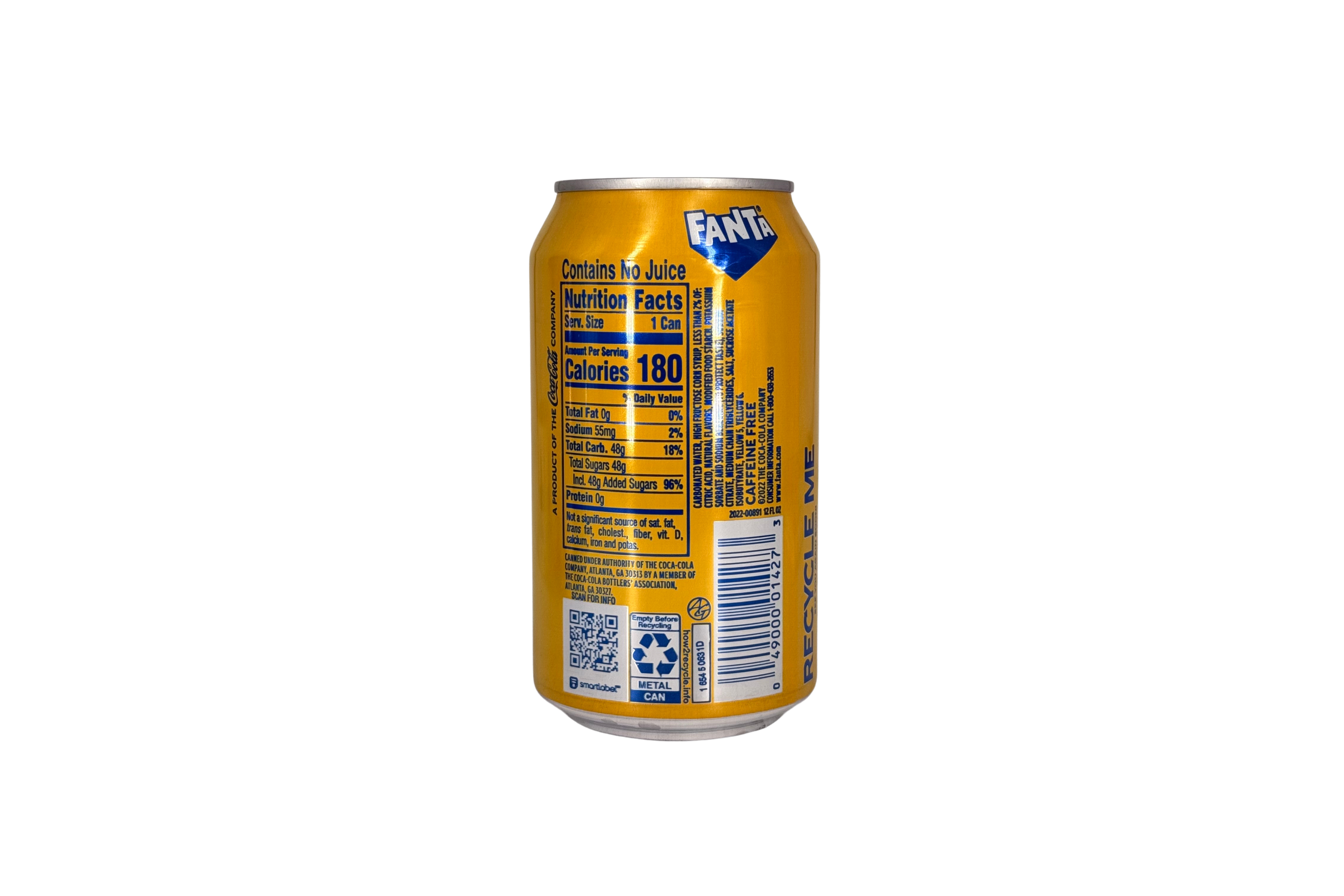 Fanta Pineapple Flavor USA, VPE: 355ml, VKE: 12x355ml