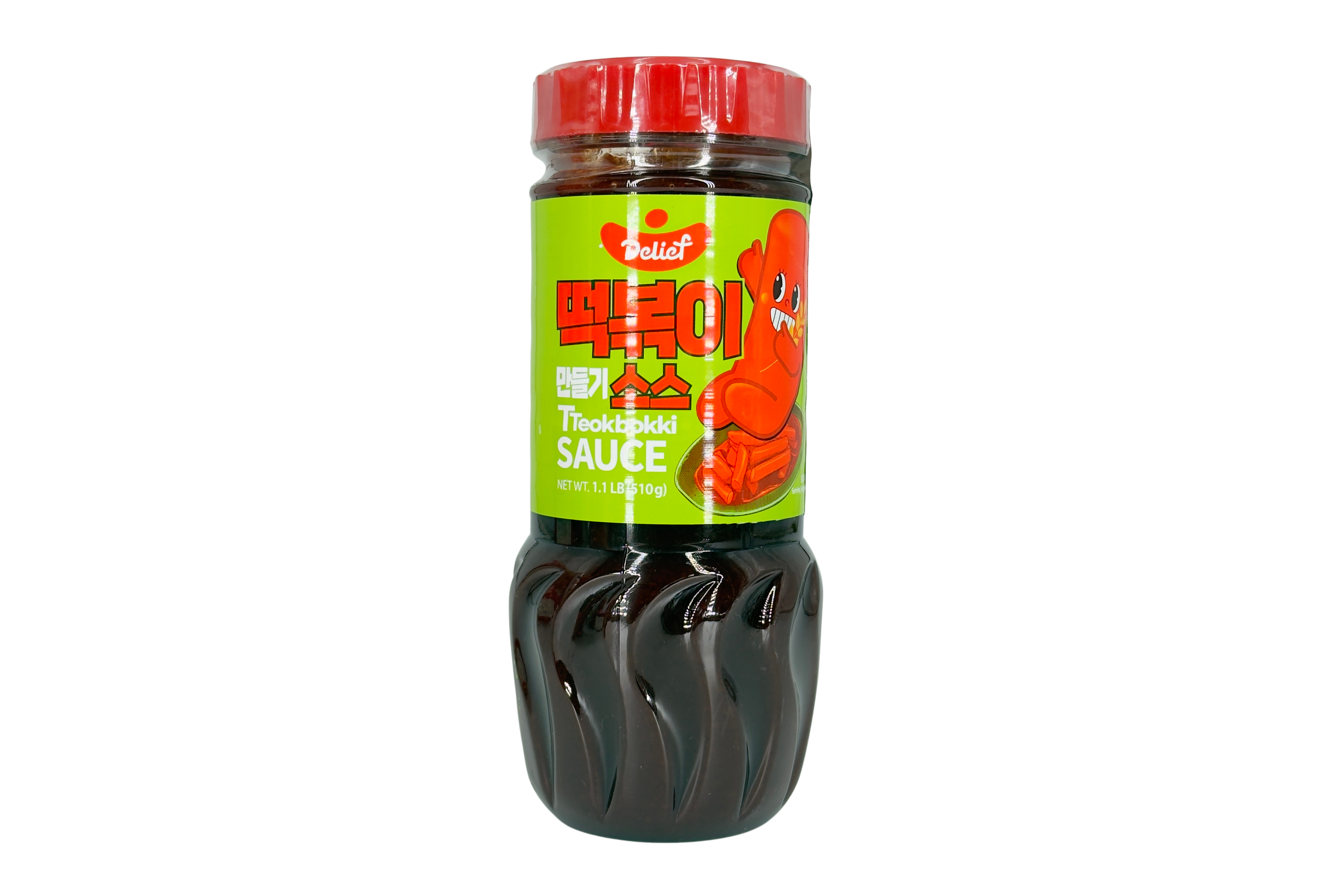 Delief Tteokbokki Reiskuchen Soße, VPE: 510g, VKE: 15x510g