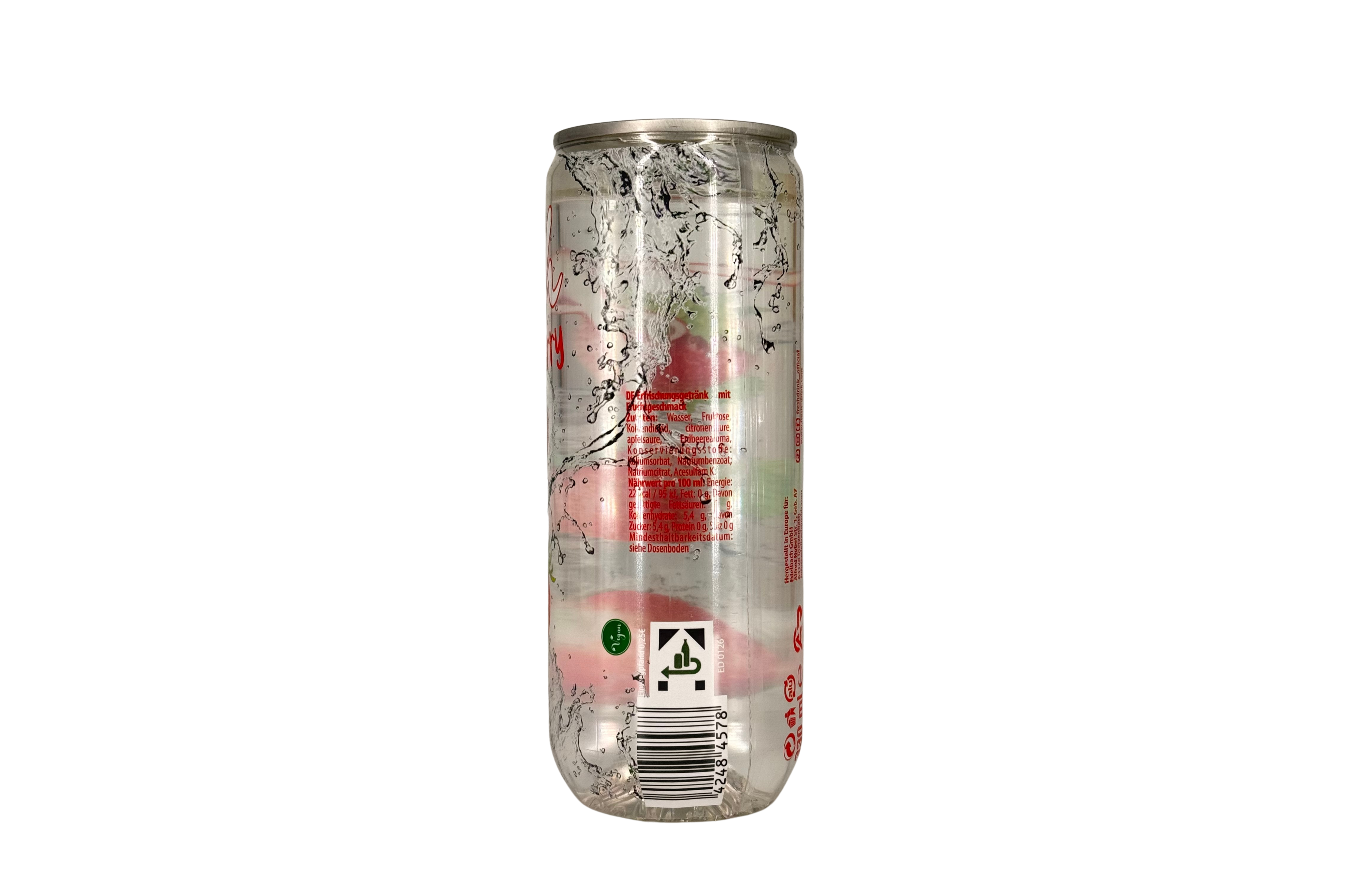 Fresh Drink Strawberry, VPE: 330ml, VKE: 24x330ml