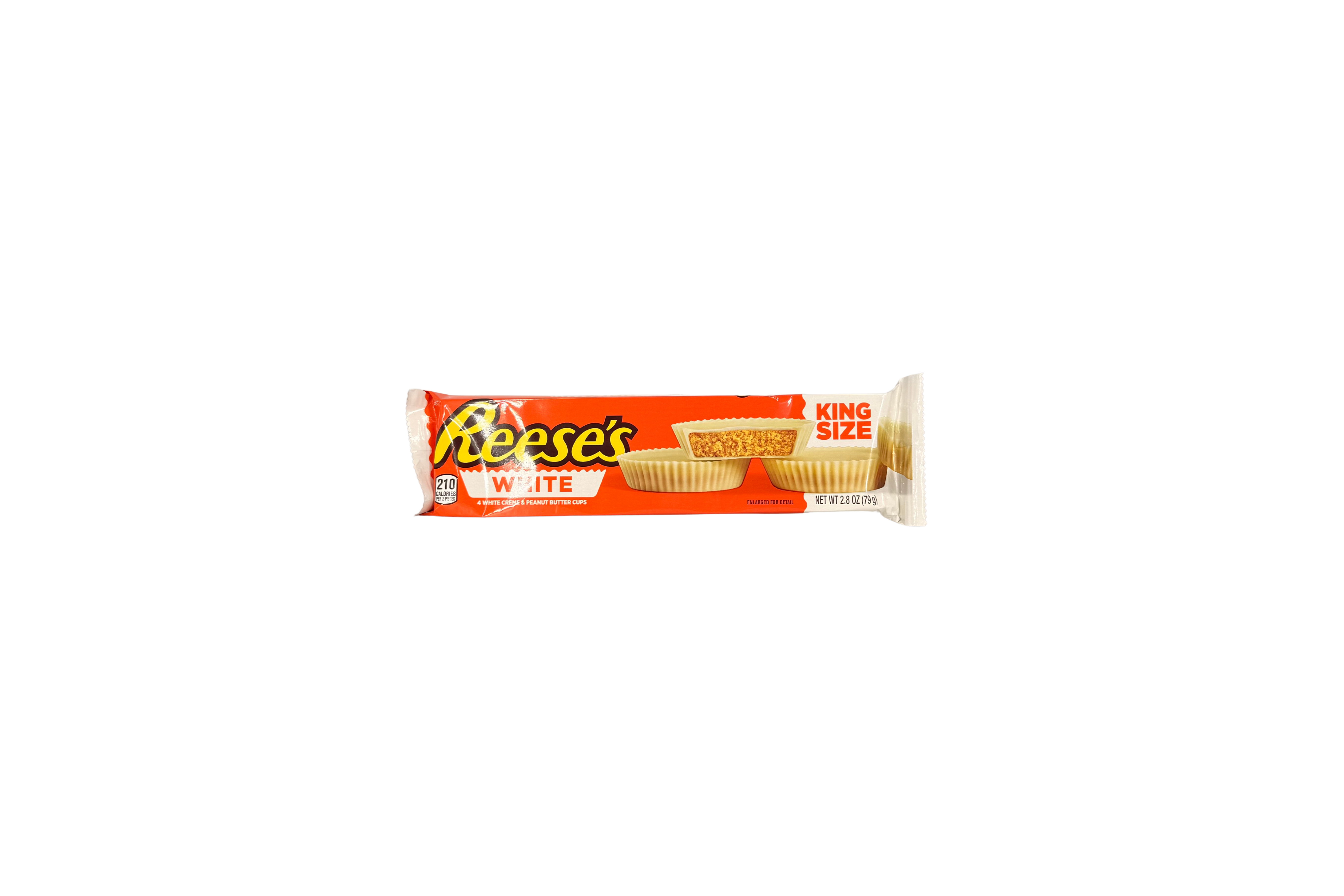 Reese's White Cup King Size, 4 White Créme & Peanut Butter Cups, VPE: 79g, VKE: 18x79g