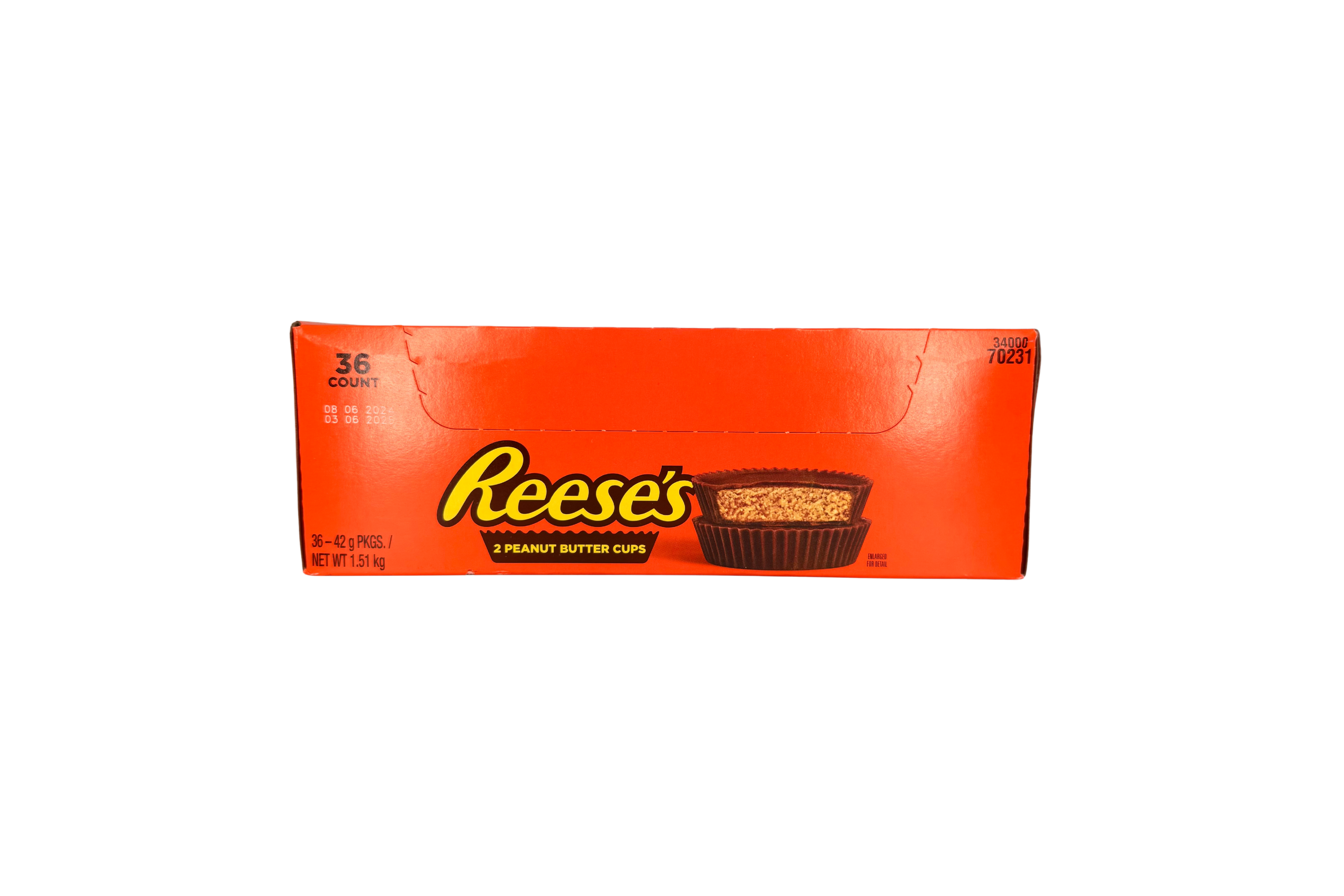 Reese's Peanut Butter Cups, 2 Peanut Butter Cups, VPE: 42g, VKE: 36x42g
