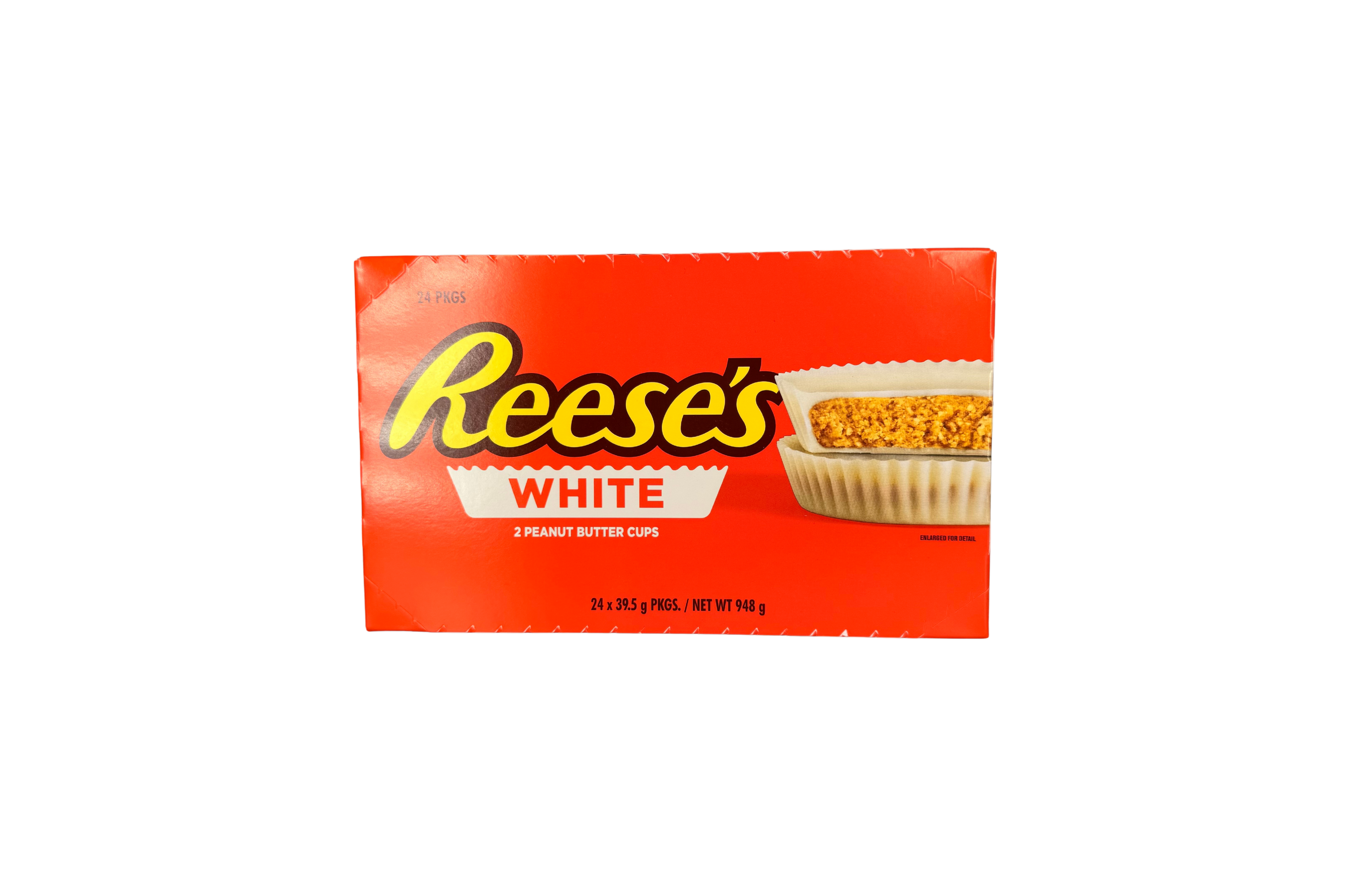 Reese's Peanut Butter Cups White, 2 White Peanut Butter Cups, VPE: 39,5g, VKE: 24x39,5g