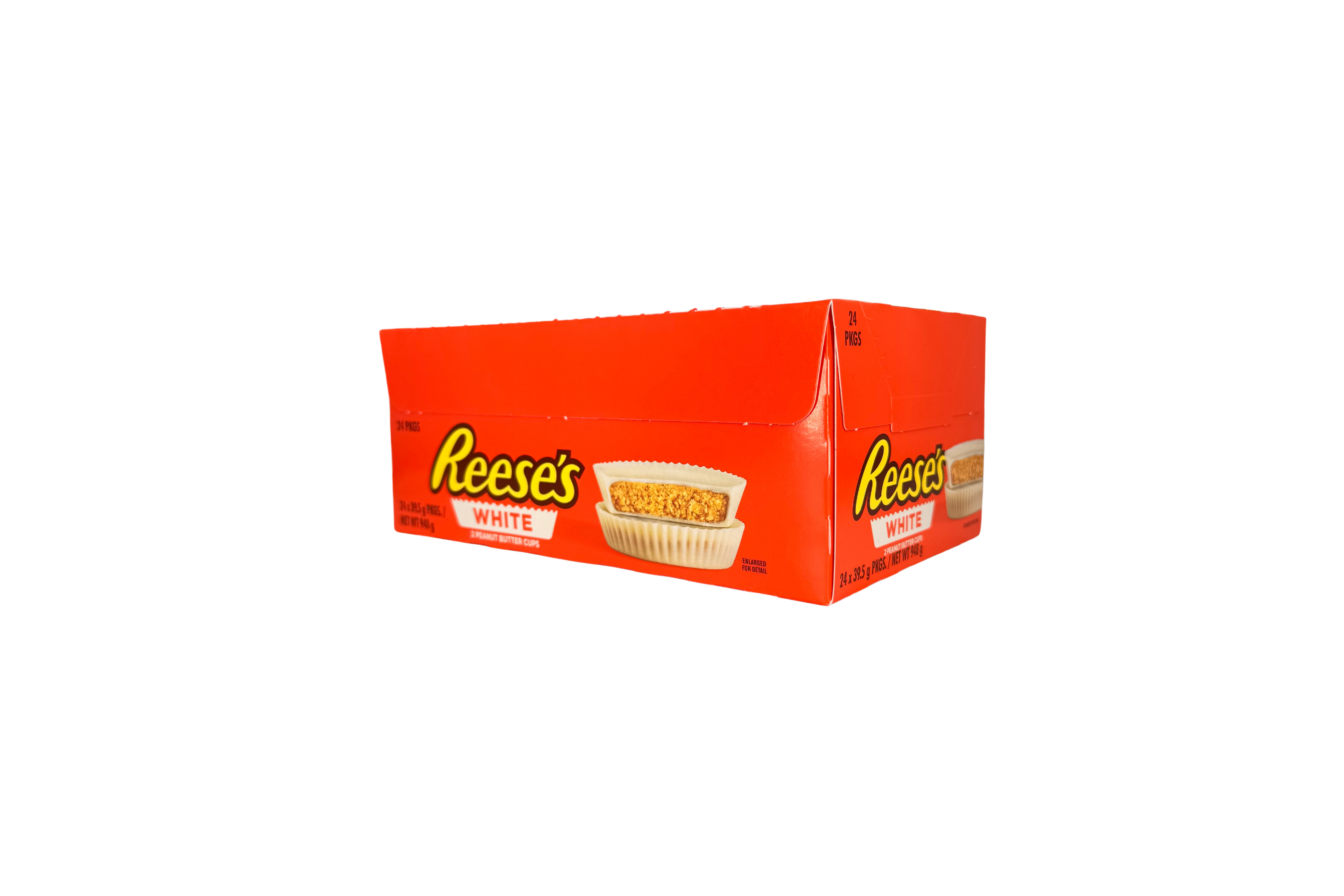 Reese's Peanut Butter Cups White, 2 White Peanut Butter Cups, VPE: 39,5g, VKE: 24x39,5g