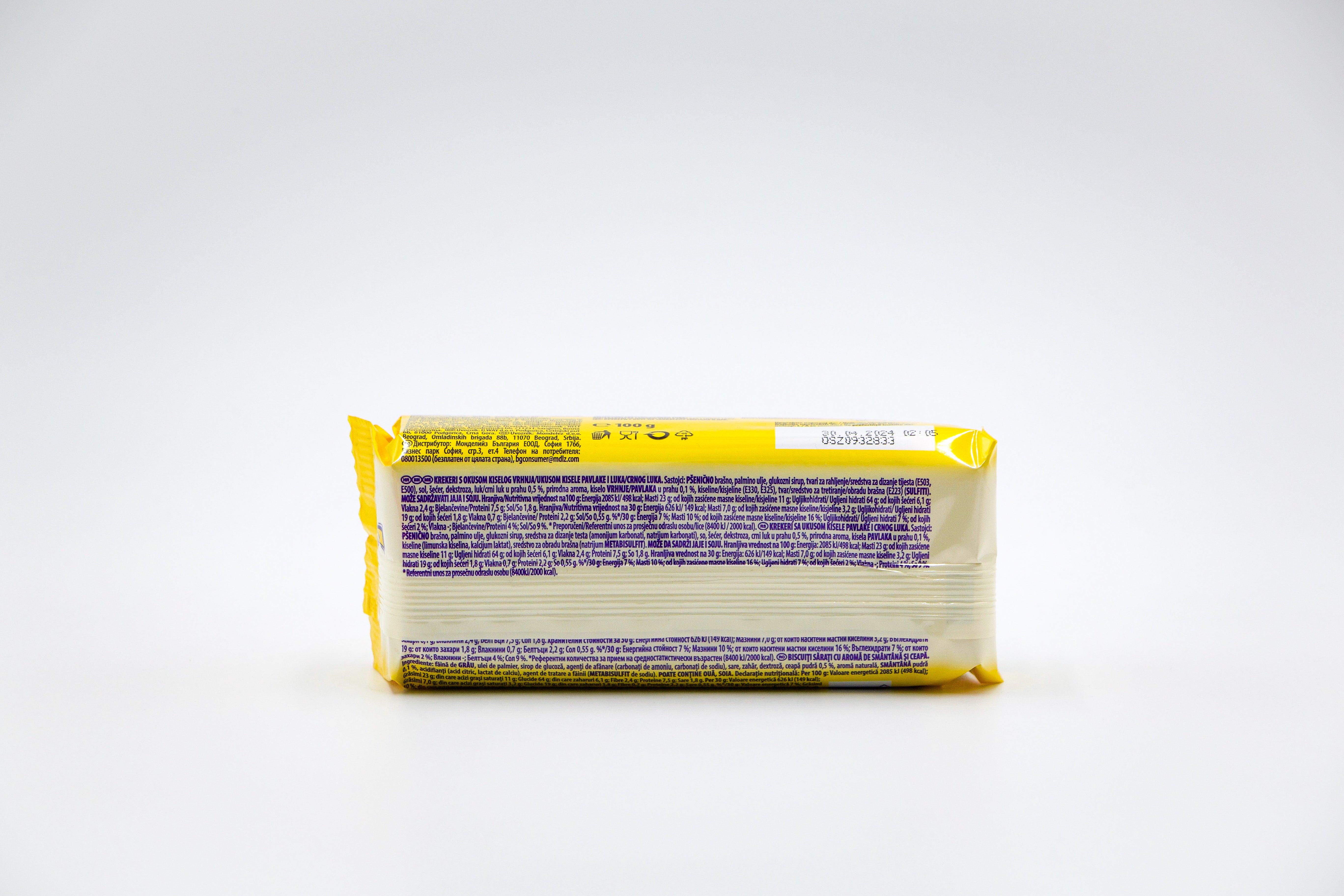 Tuc Sour Cream & Onion, VPE: 100g, VKE. 24x100g