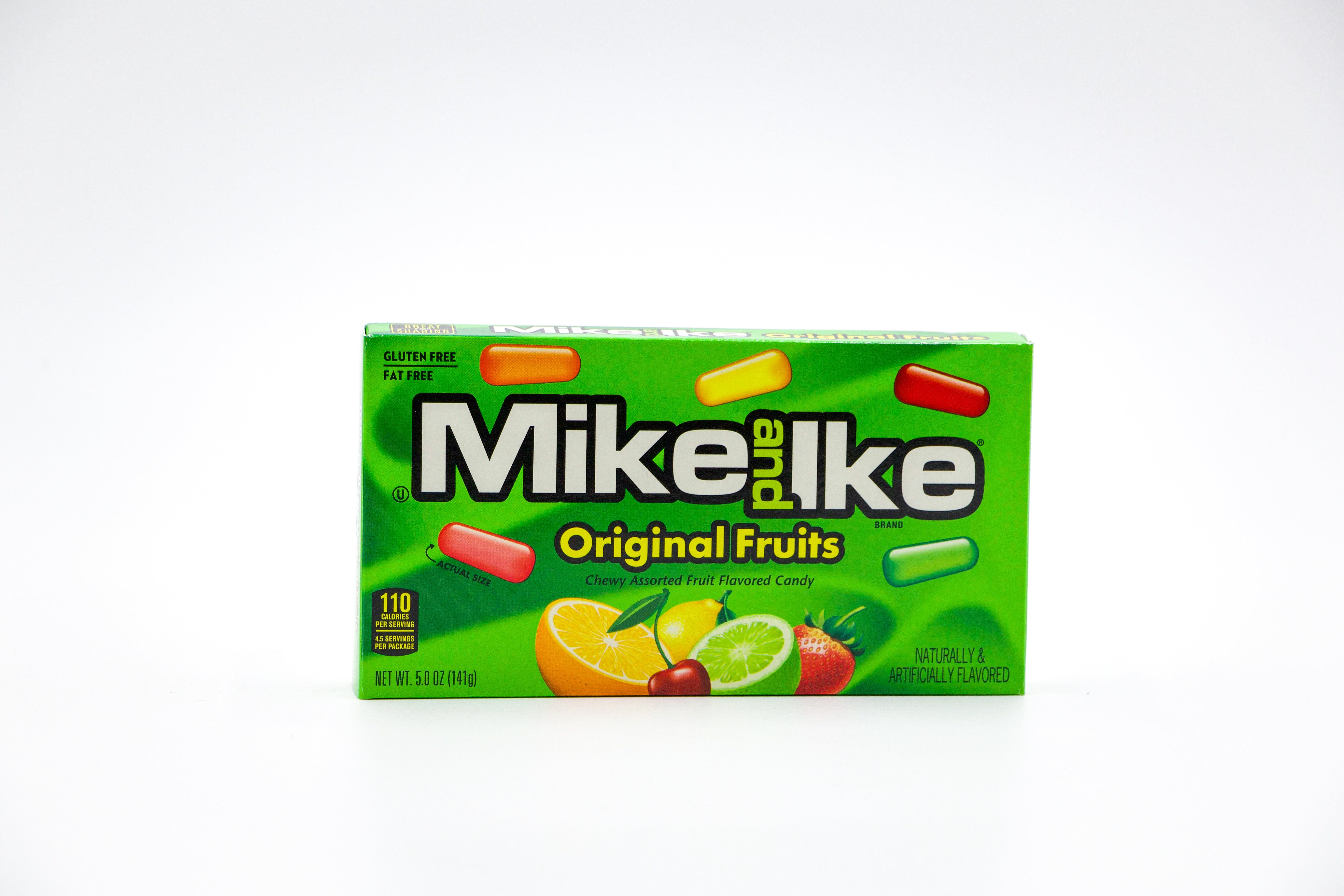 Mike and Ike Original Fruits, Kaubonbons mit Fruchtgeschmack, VPE: 1x141g