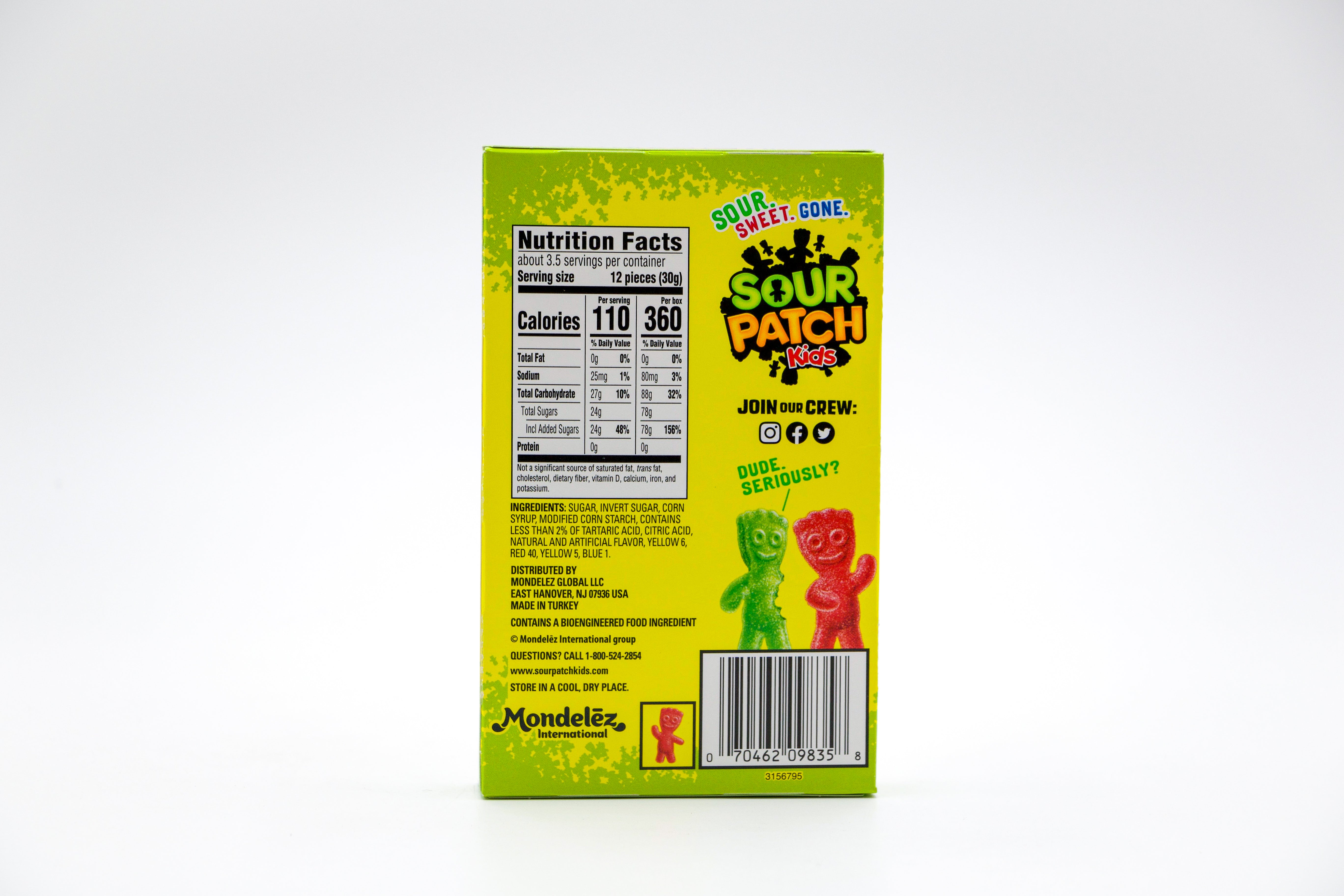 Sour Patch Kids Theater Box, VPE: 99g, VKE: 12x99g