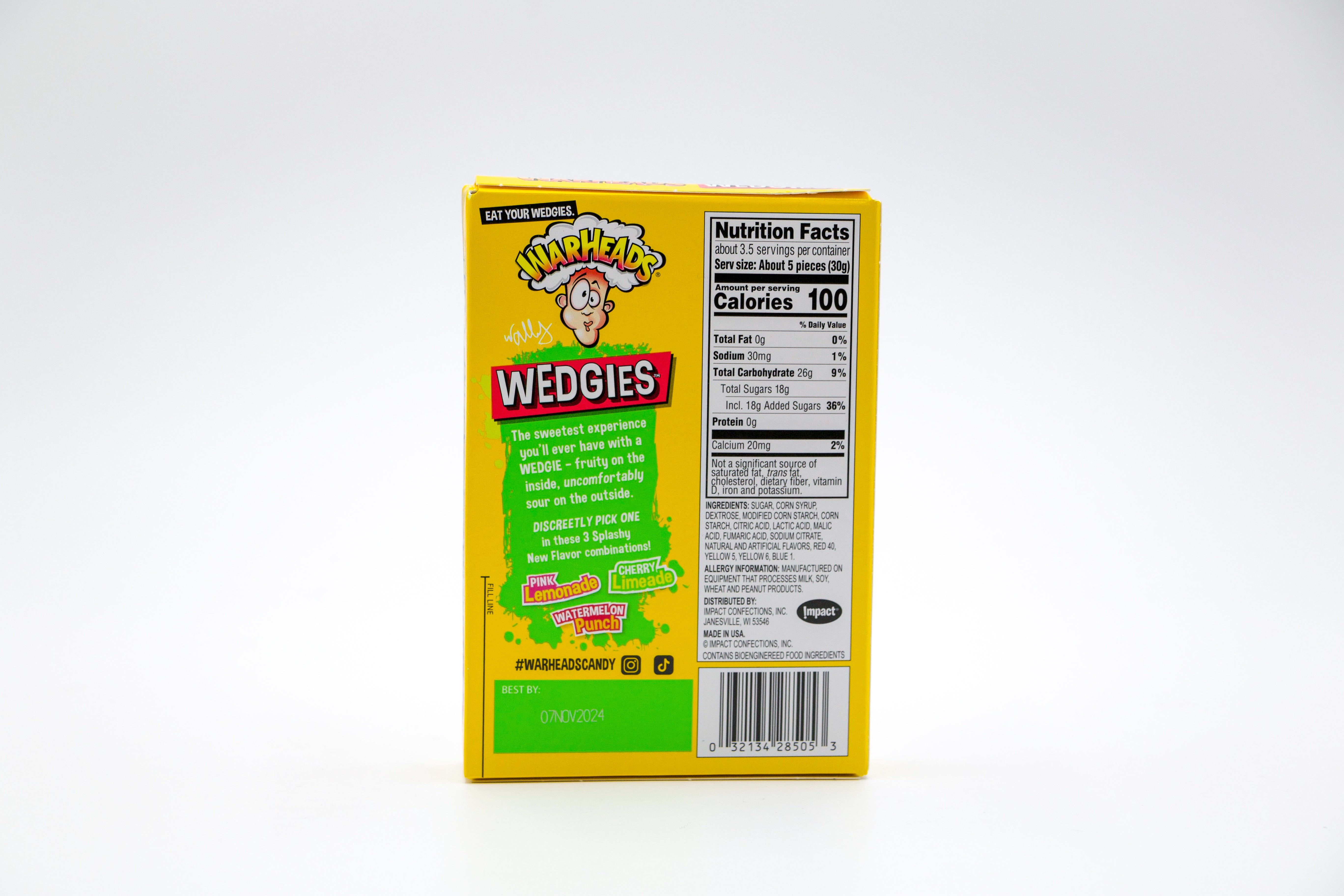 Warheads Wedgies Theater Box VPE: 99g, VKE: 12x99g