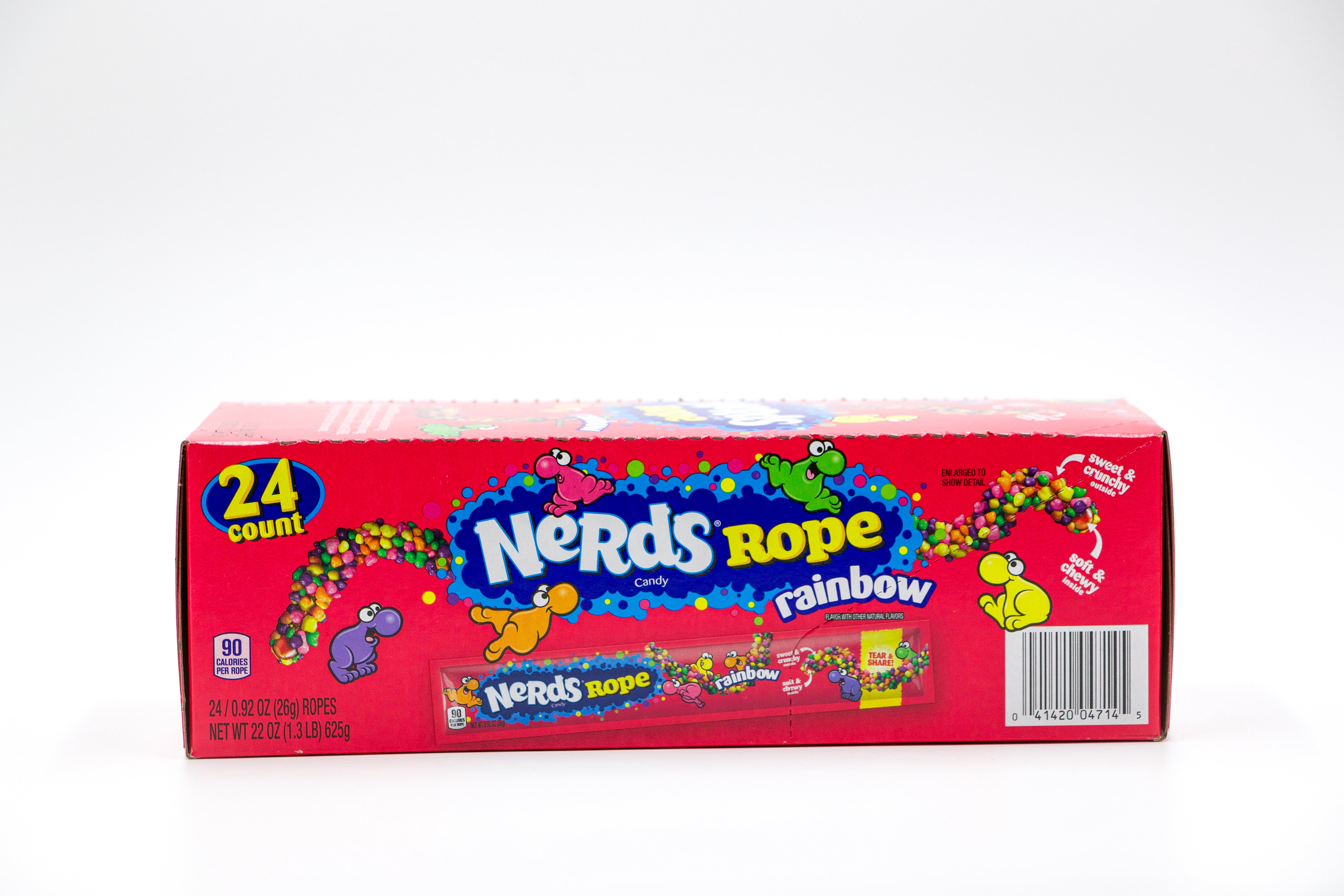 Nerds Rainbow Rope VPE: 26g, VKE: 24x26g