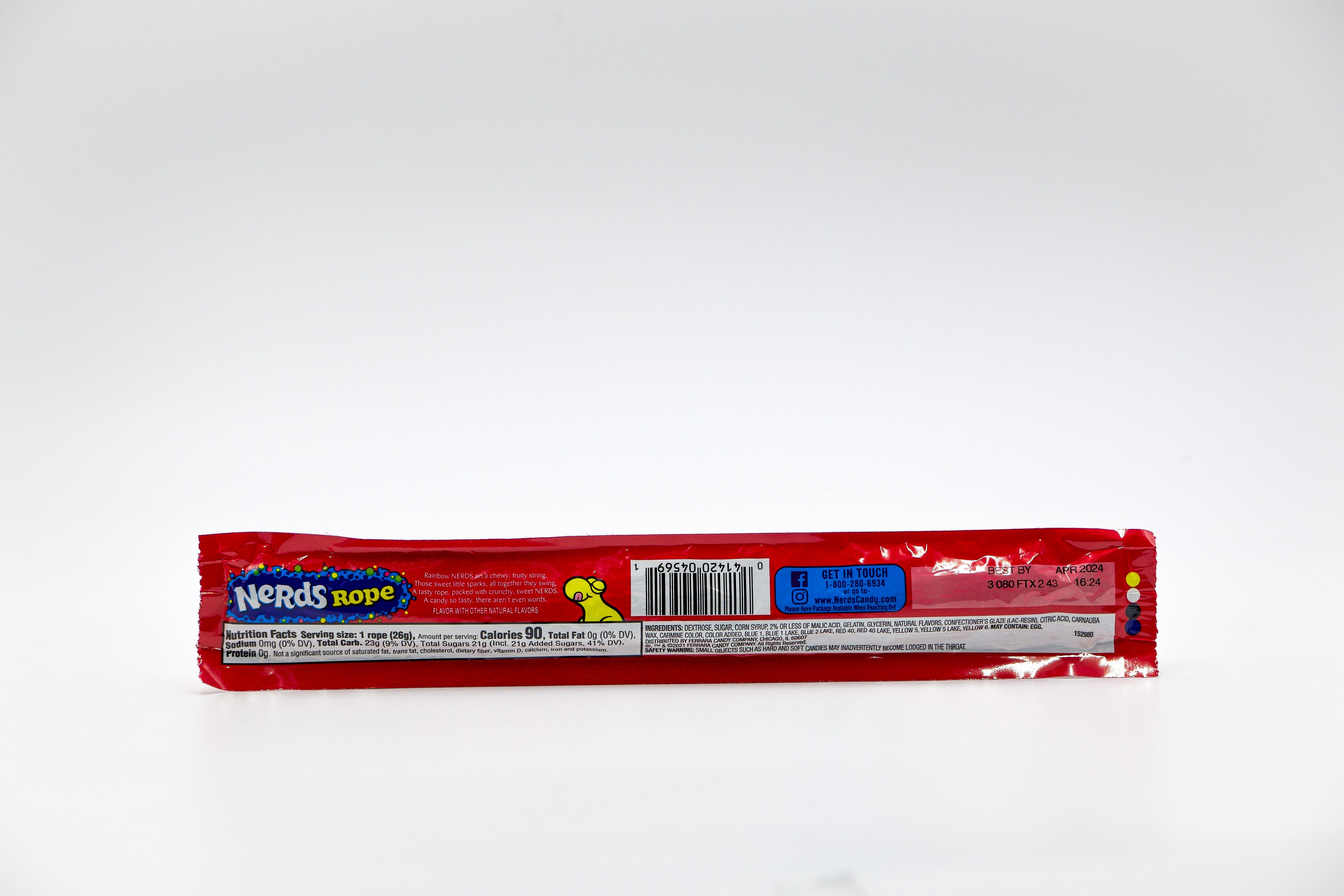 Nerds Rainbow Rope VPE: 26g, VKE: 24x26g