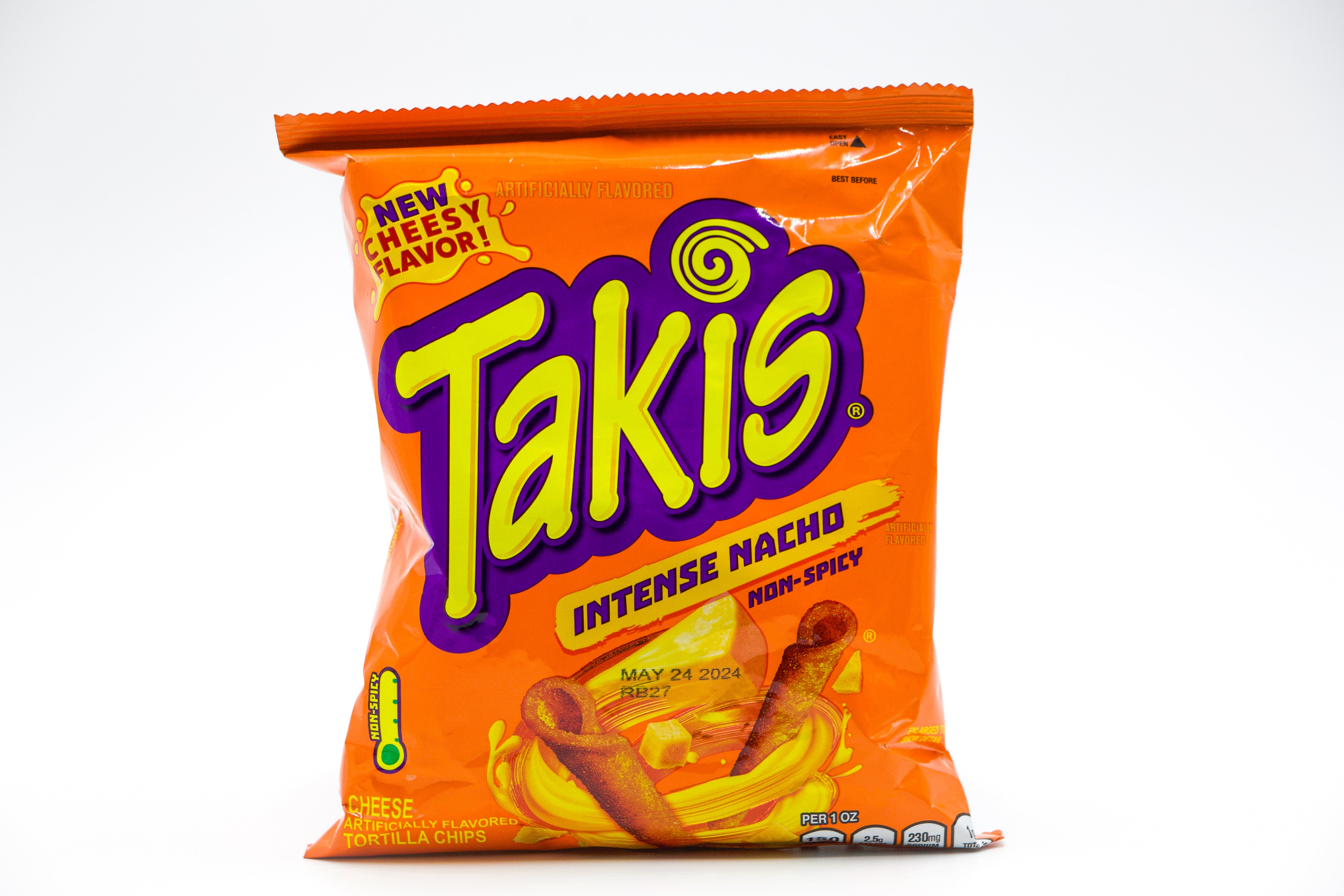 Takis Intense Nacho Cheese, VPE: 92,3g, VKE: 20x92,3g