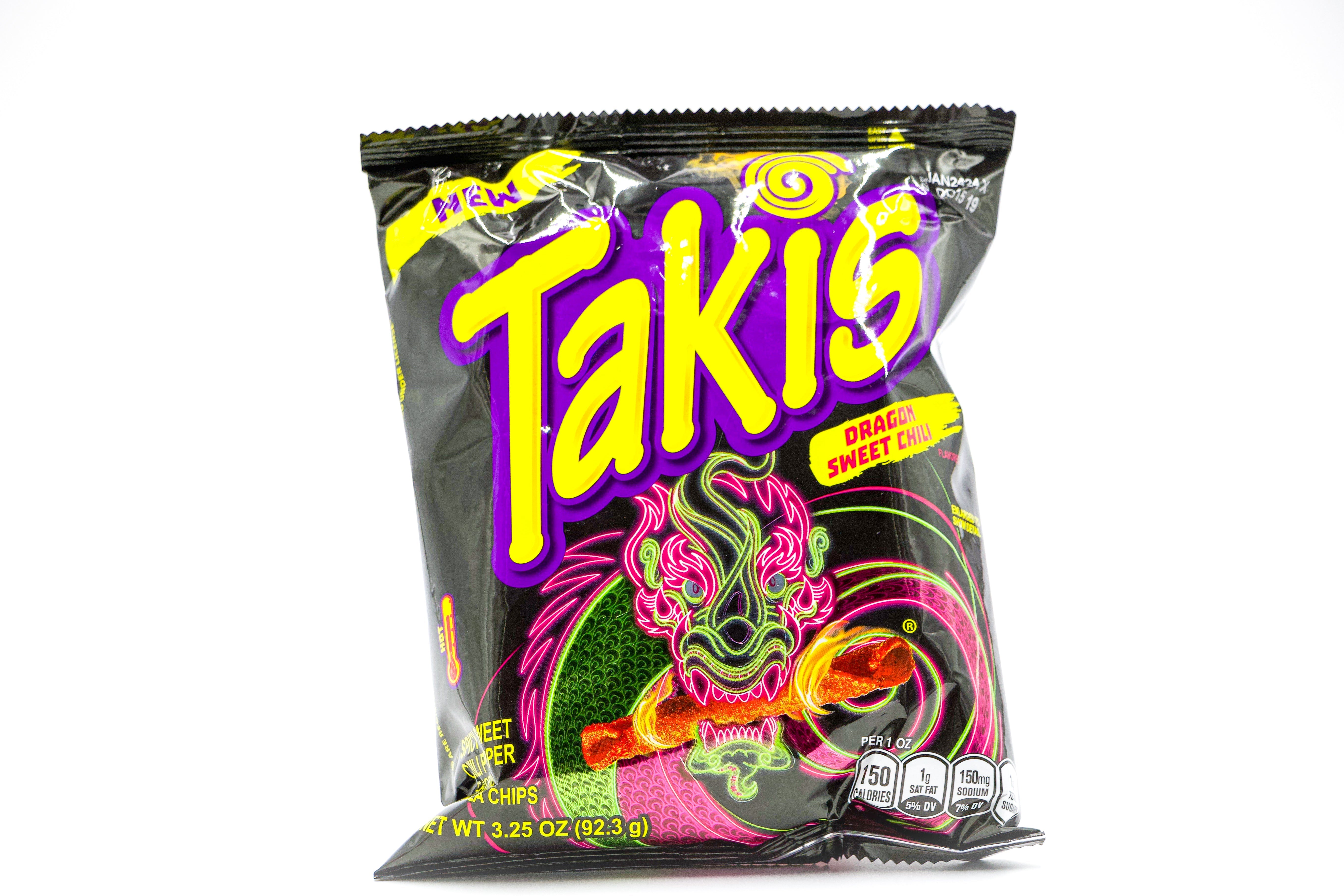 Takis Dragon Sweet Chili, VPE: 92,3g, VKE: 20x92,3g