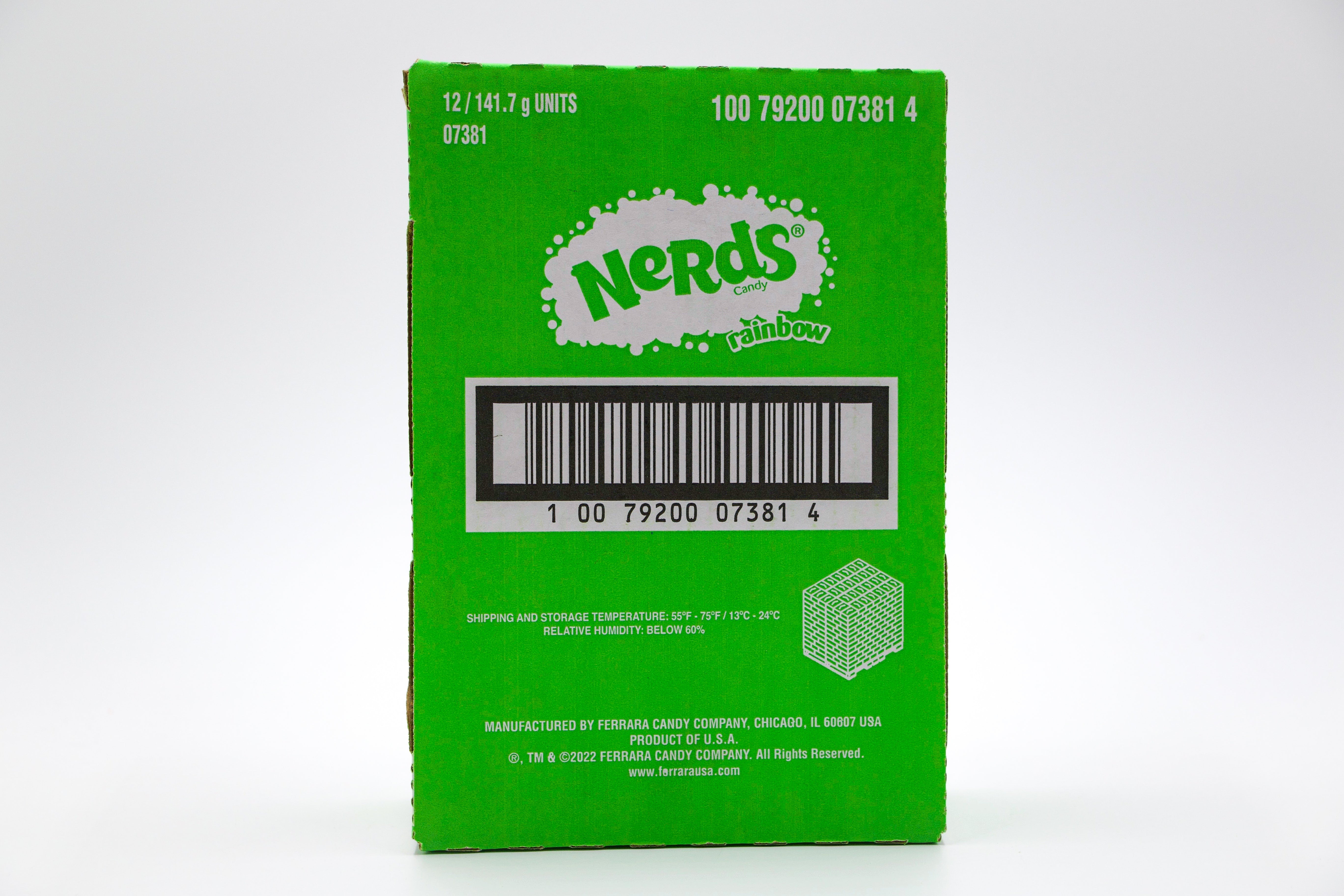 Nerds Rainbow Theater Box, VPE: 141,7g, VKE: 12x141,7g
