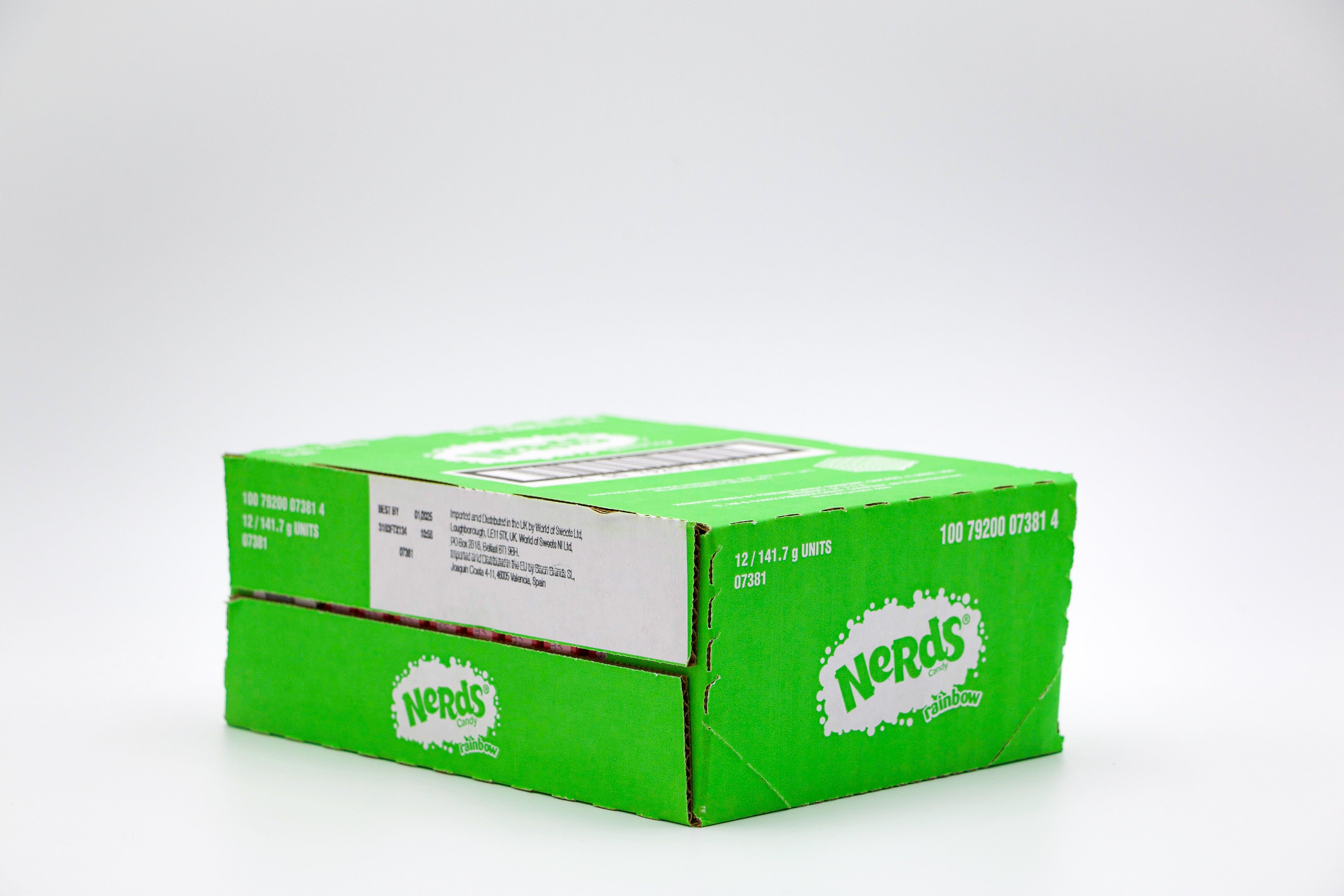 Nerds Rainbow Theater Box, VPE: 141,7g, VKE: 12x141,7g
