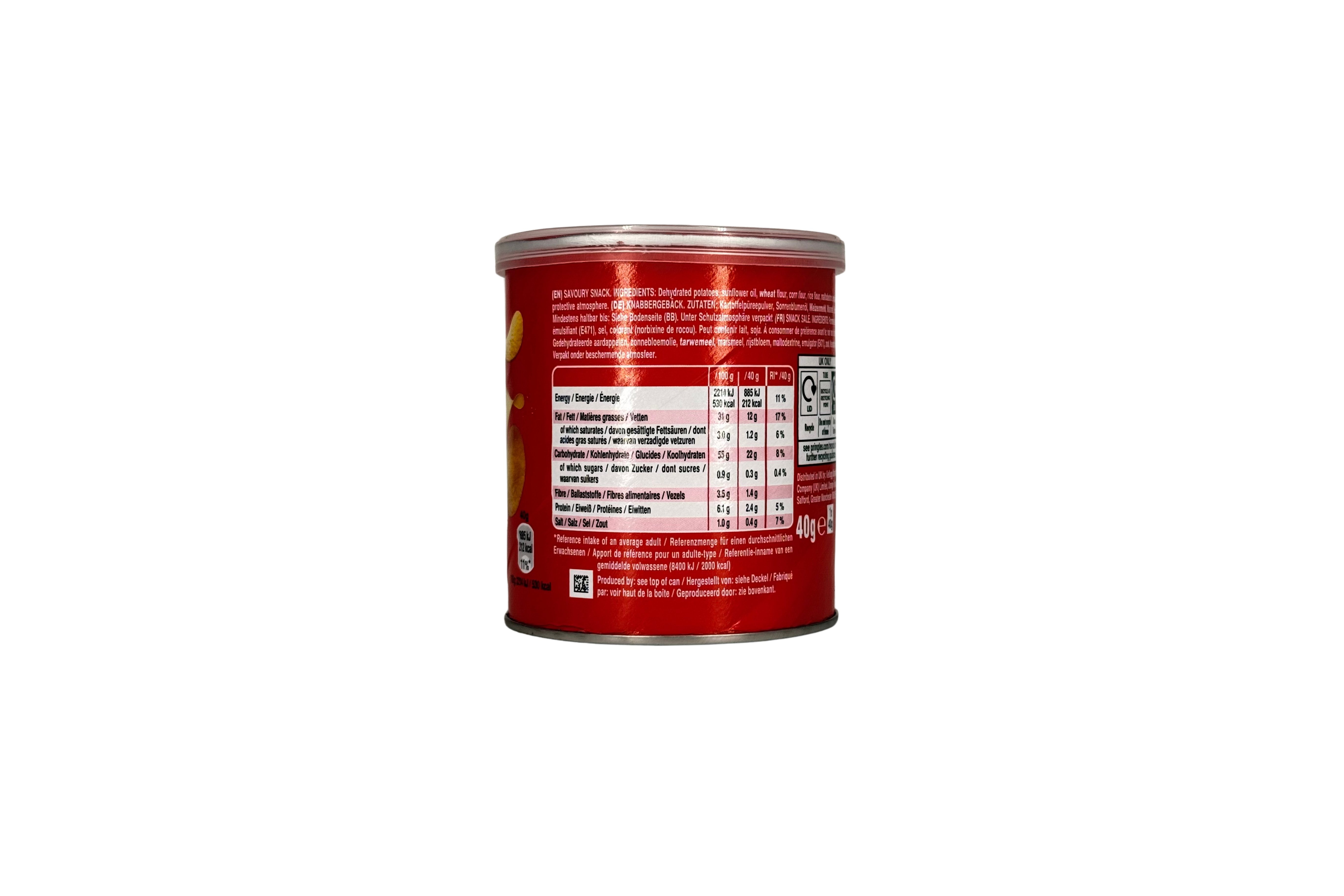 Pringles Original, VPE: 40g , VKE: 12x40g