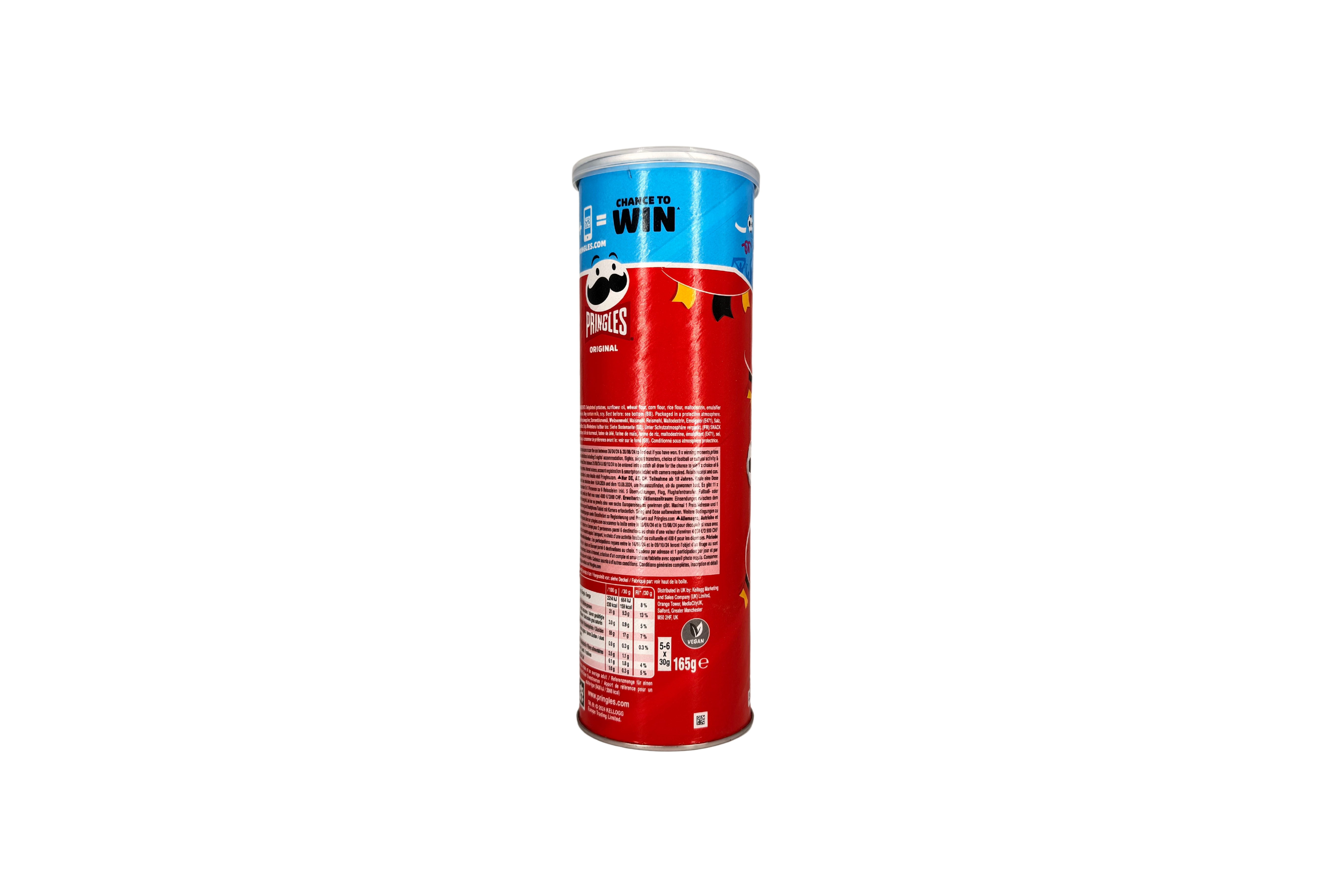 PRINGLES Original, VPE: 165g Packung, VKE: 19x165g