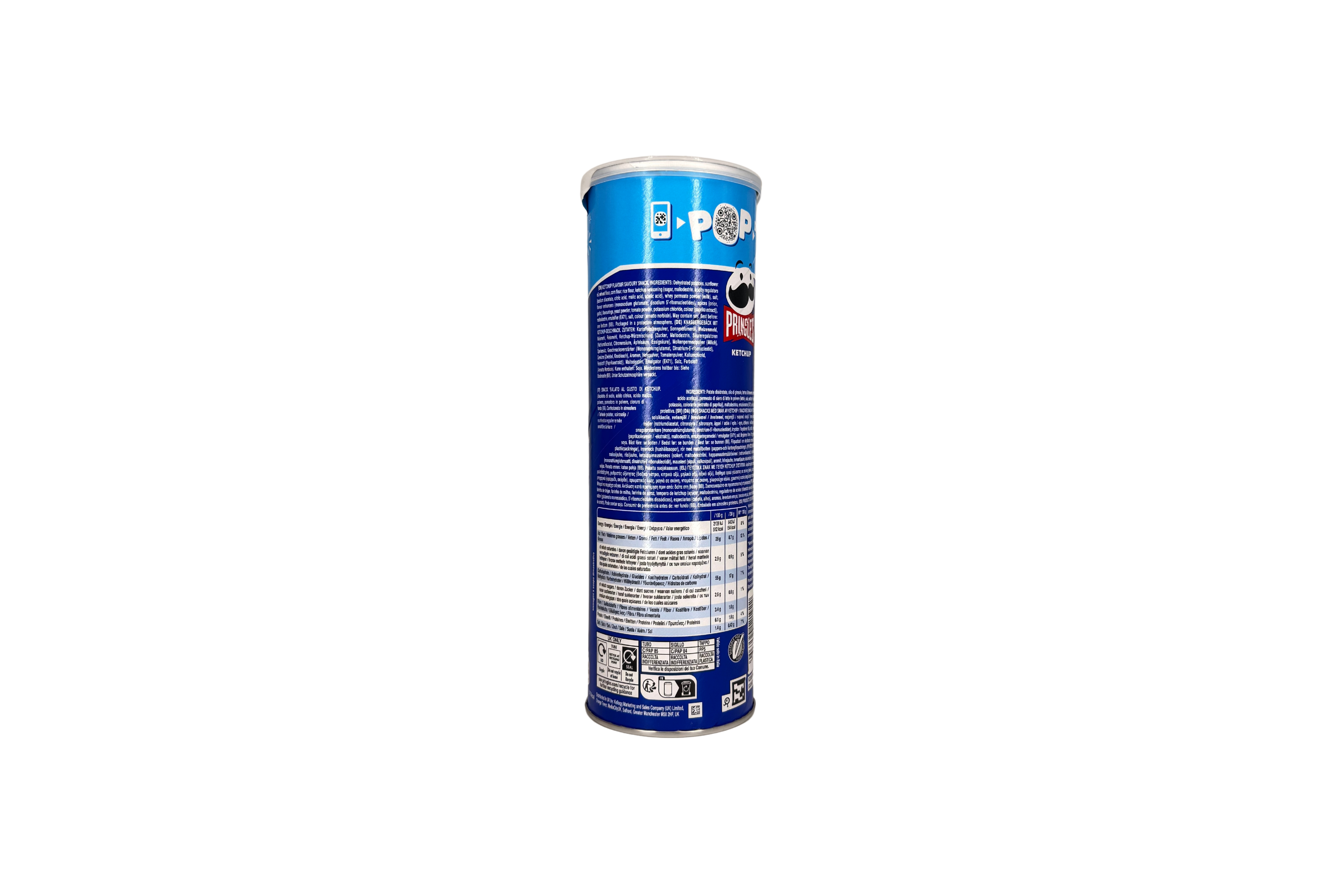 PRINGLES Ketchup, VPE: 165g Packung, VKE: 19x165g