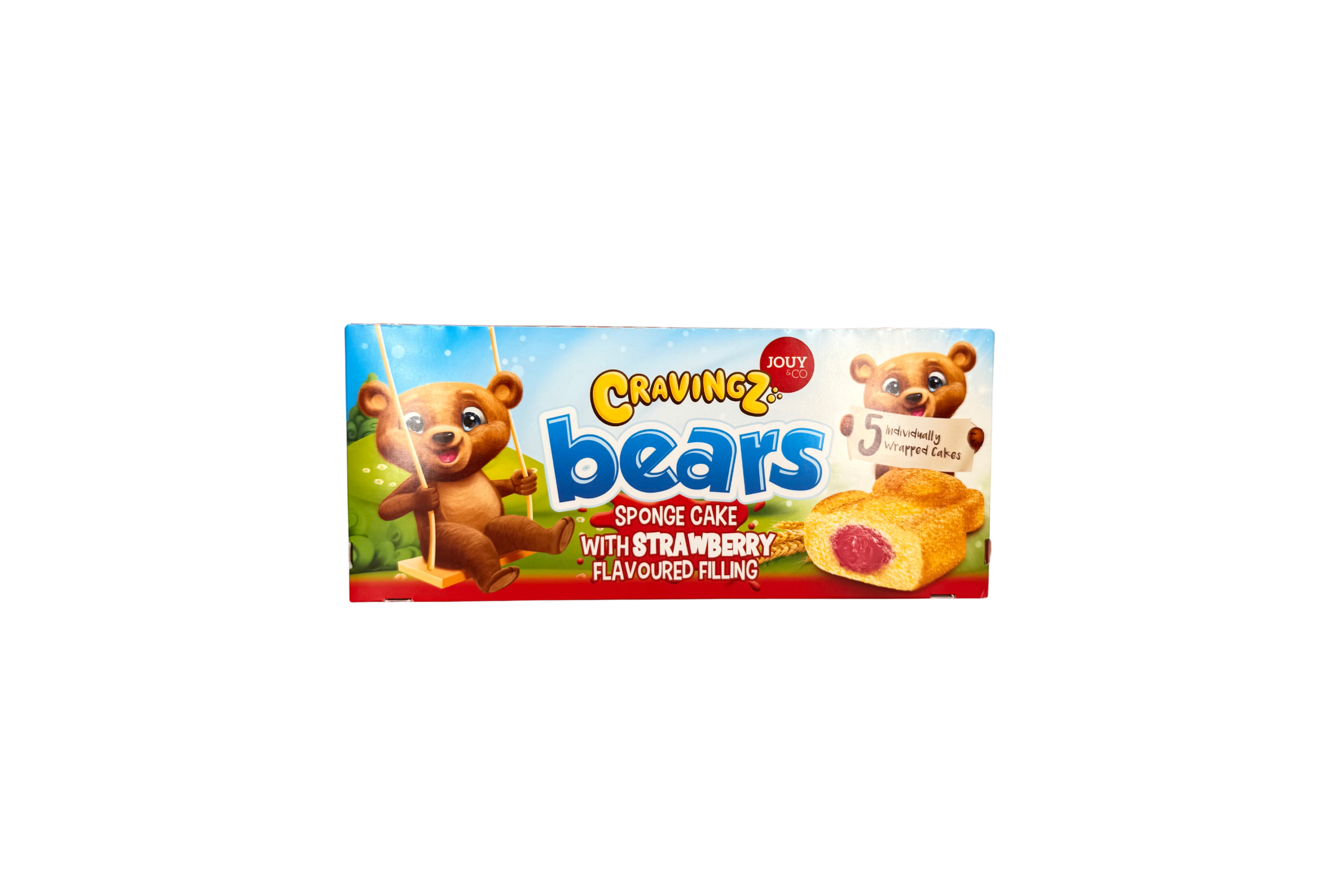 JOUYCO Craving Bears Strawberry 5 pack, VPE: 200g, VKE: 21x200g