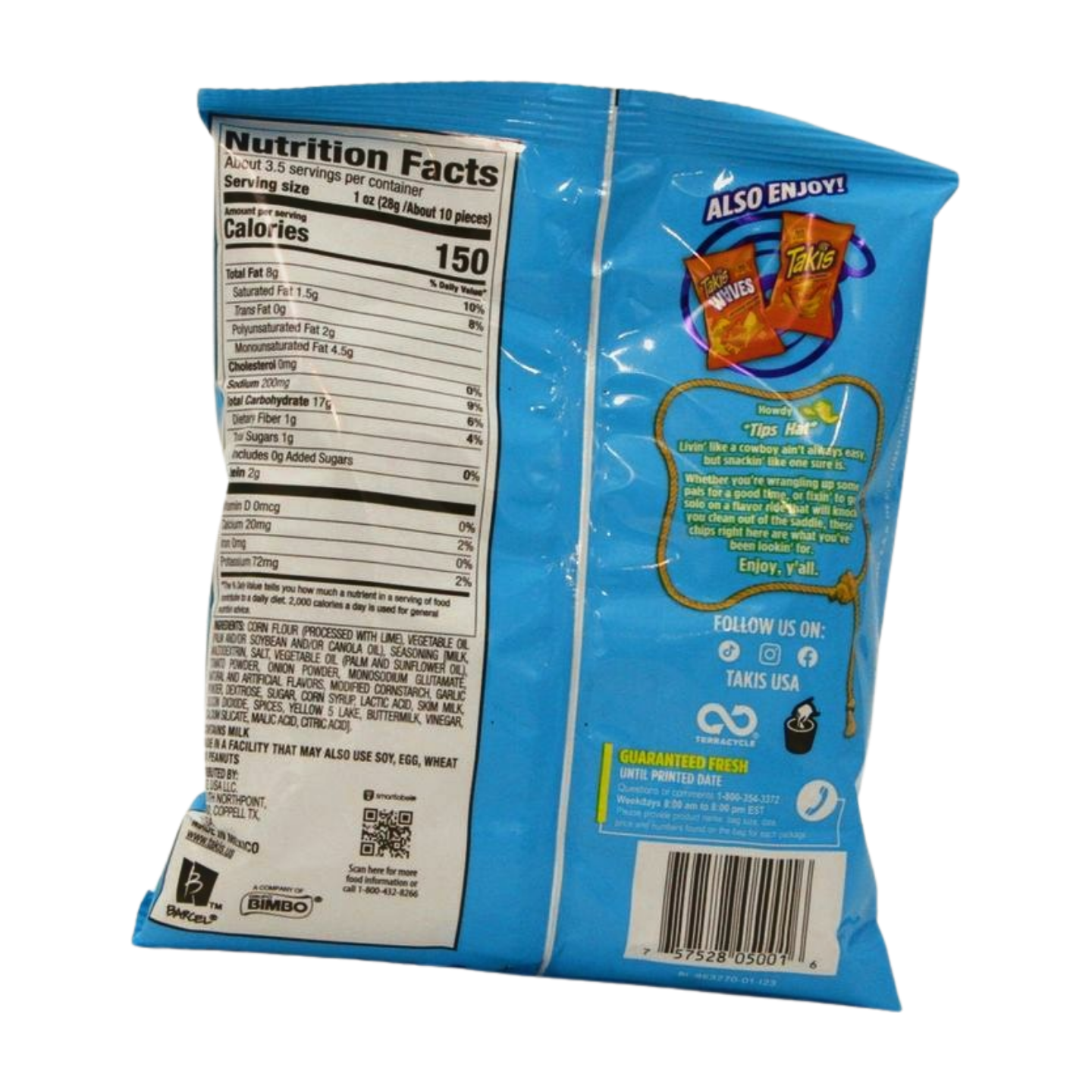 Takis Buckin´ Ranch, VPE: 92,3g, VKE: 20x92,3g