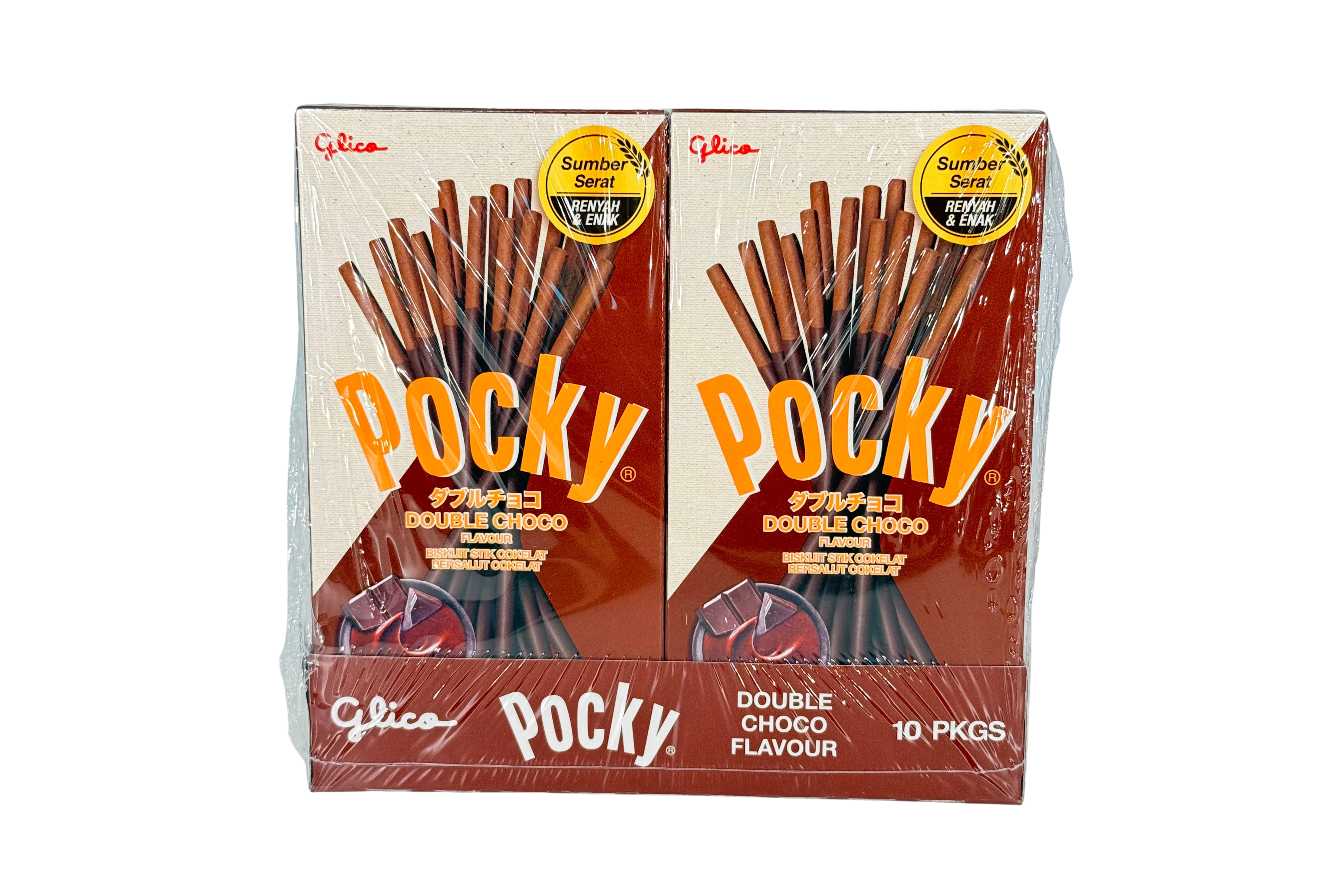 Pocky Double Chocolate, VPE: 47g, VKE: 10x47g