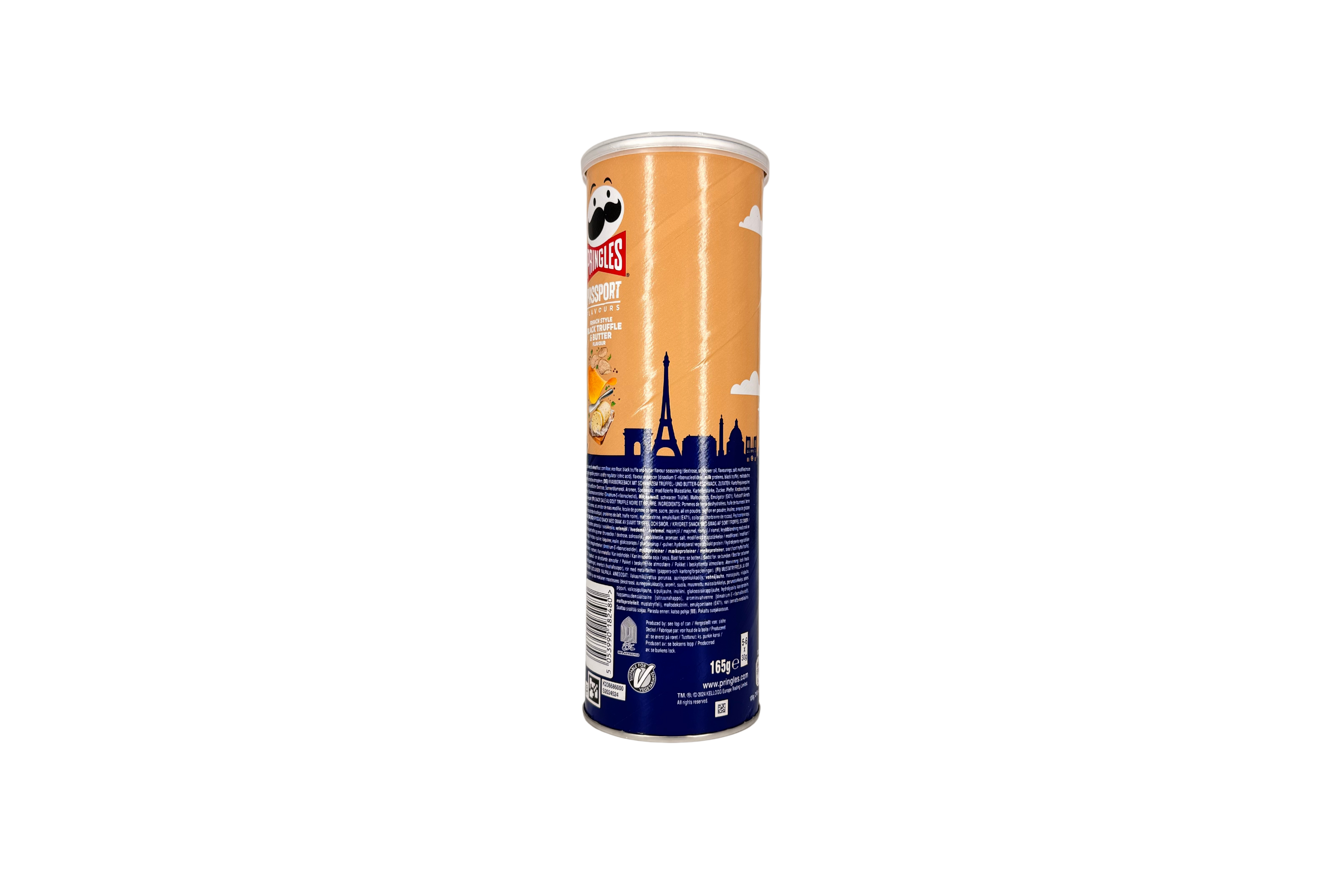 Pringles PASSPORT French Style Black Truffle & Butter, VPE: 165g, VKE: 19x165g