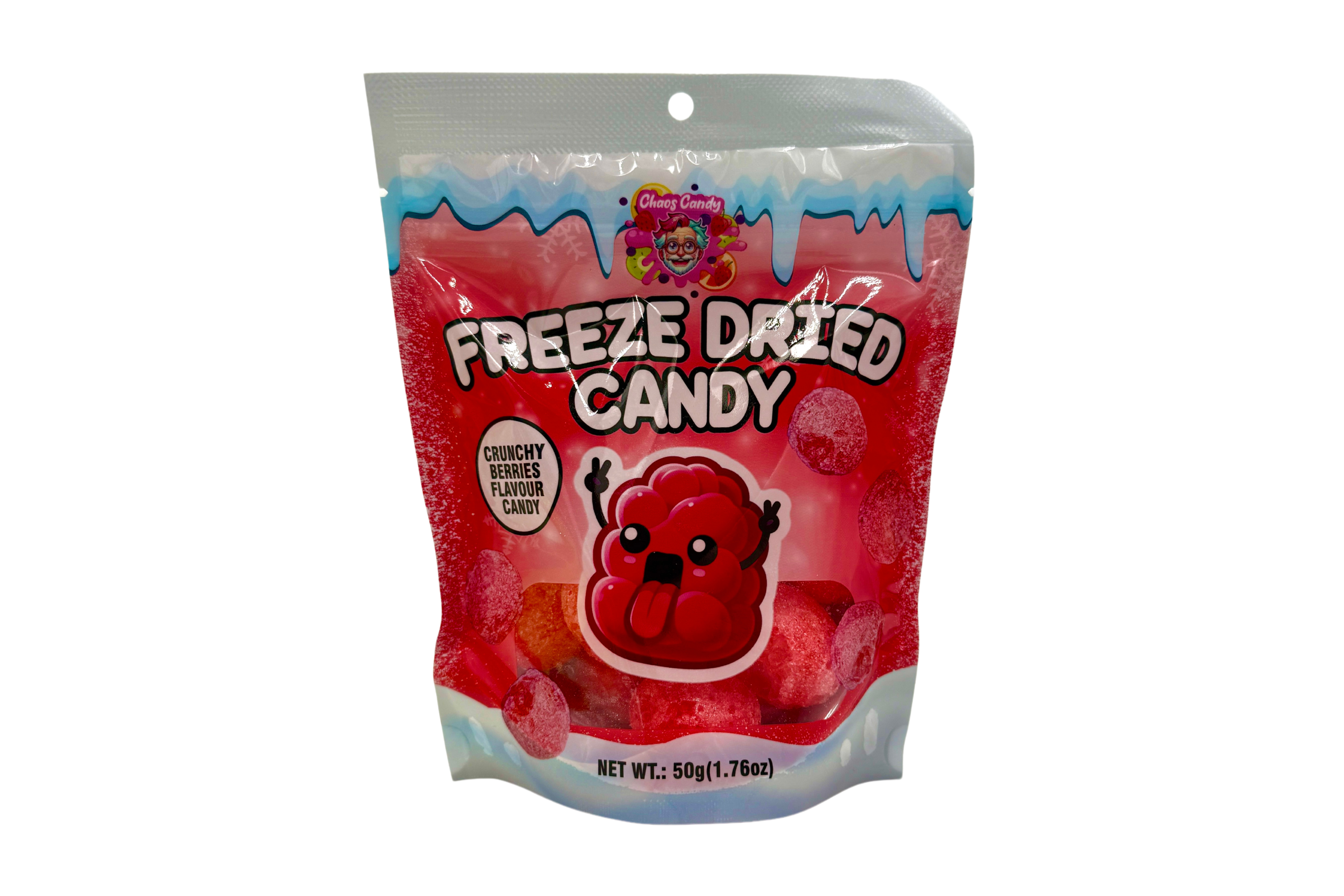 Chaos Candy Freeze Dried Crunchy Berries, VPE: 50g, VKE: 24x50g