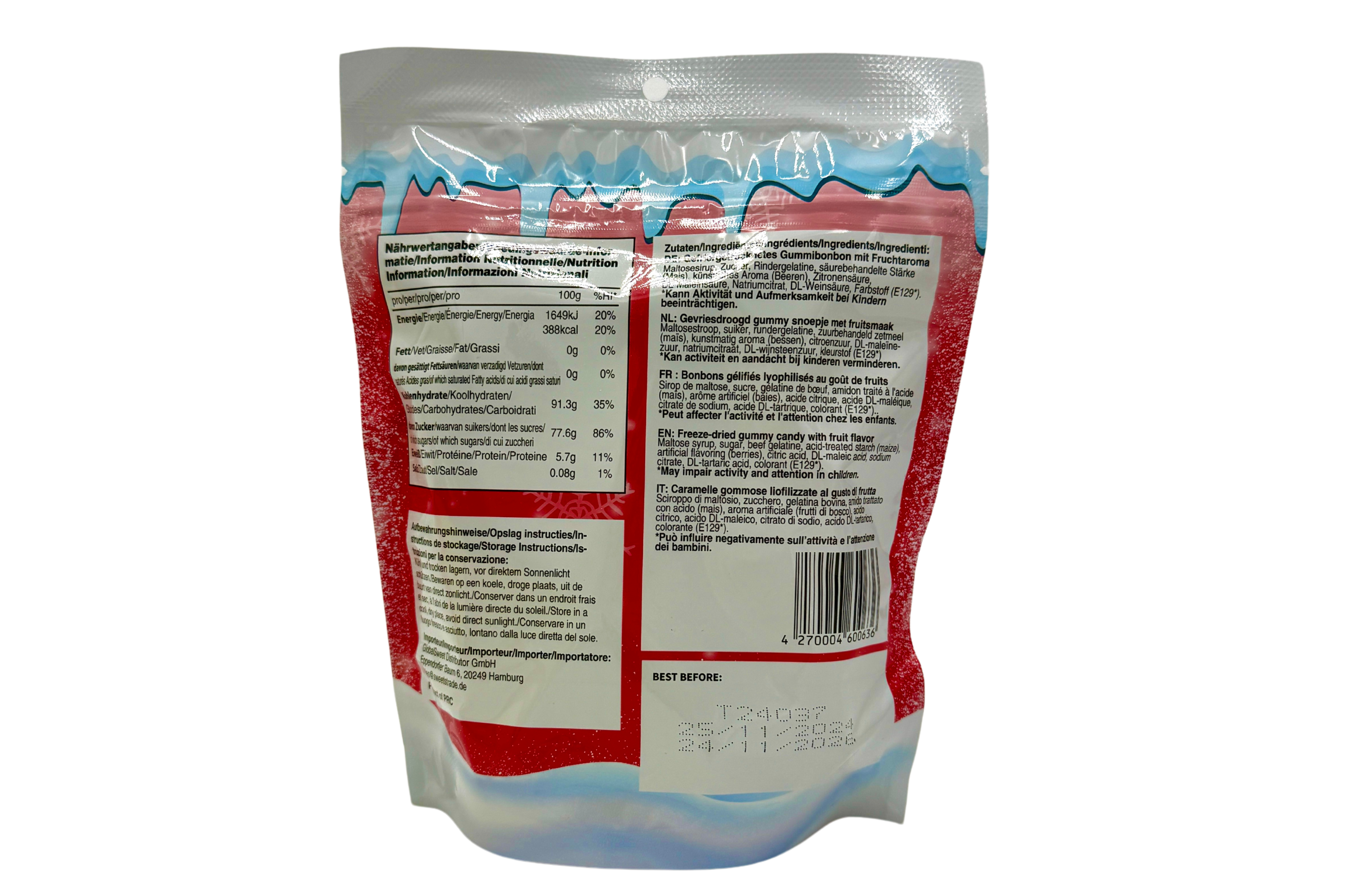 Chaos Candy Freeze Dried Crunchy Berries, VPE: 50g, VKE: 24x50g