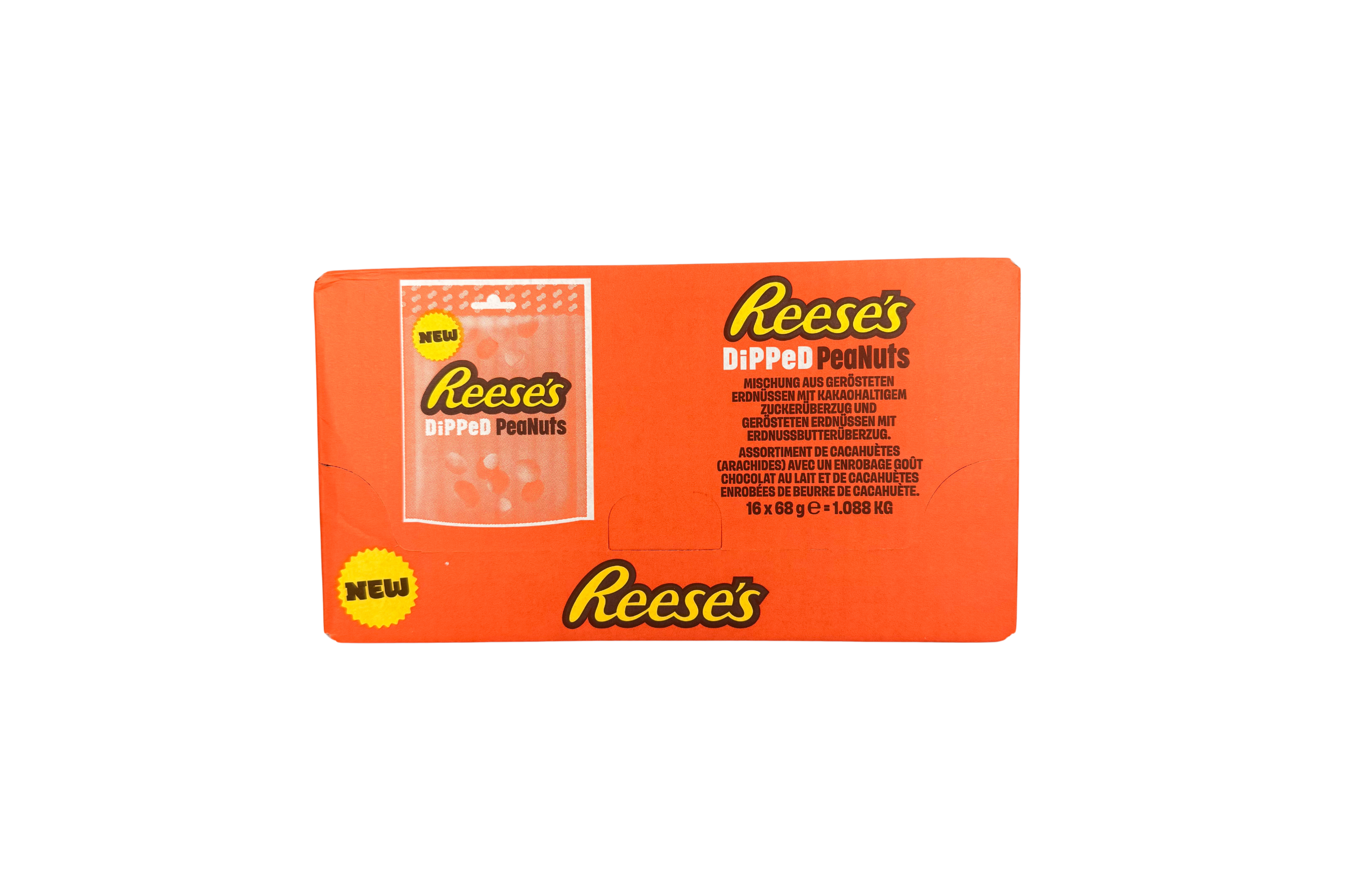 Reese´s Dipped Peanuts, VPE: 68g, VKE: 16x68g