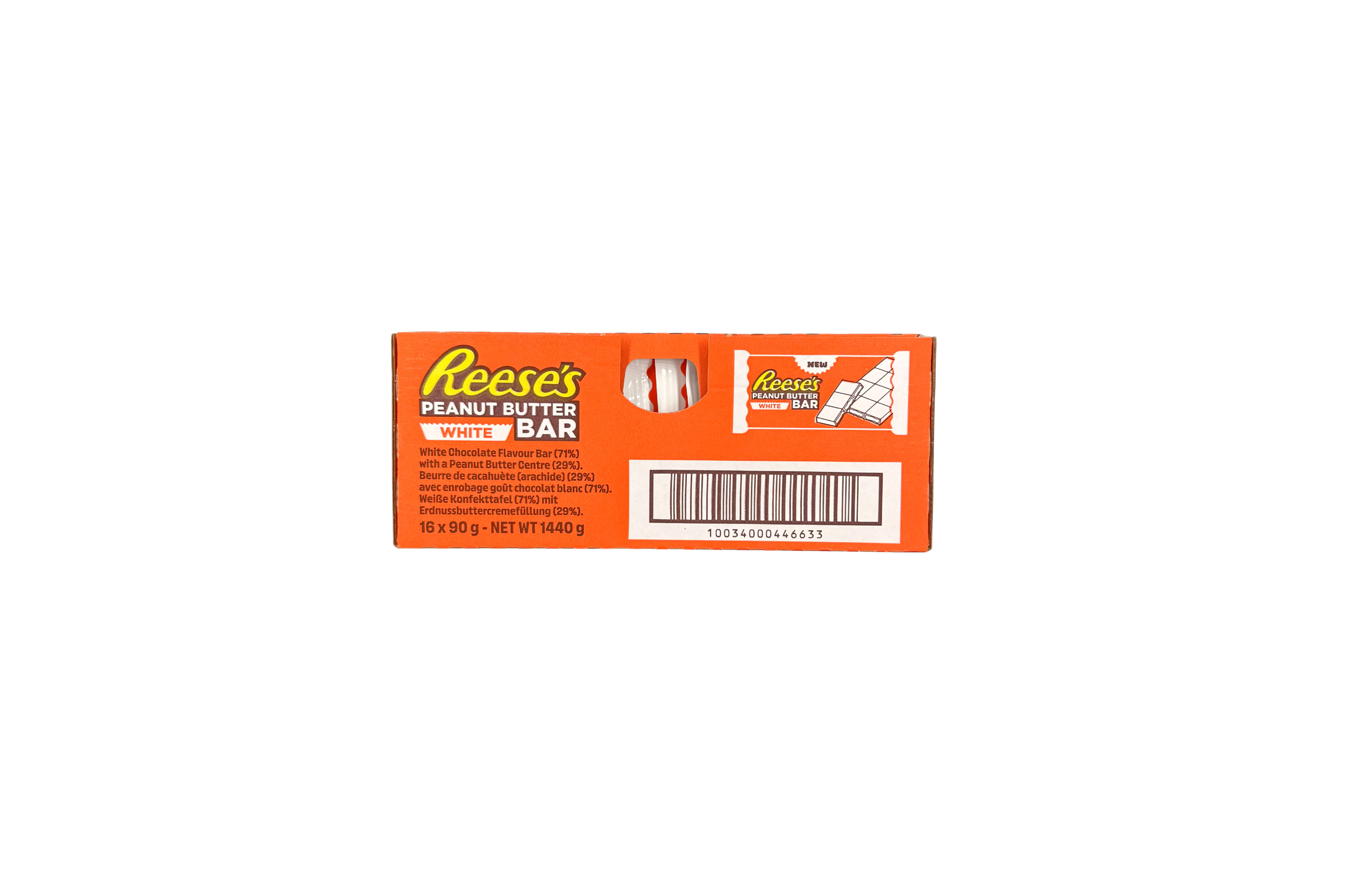 Reese´s Peanut Butter Bar White Chocolate, VPE: 90g, VKE: 16x90g